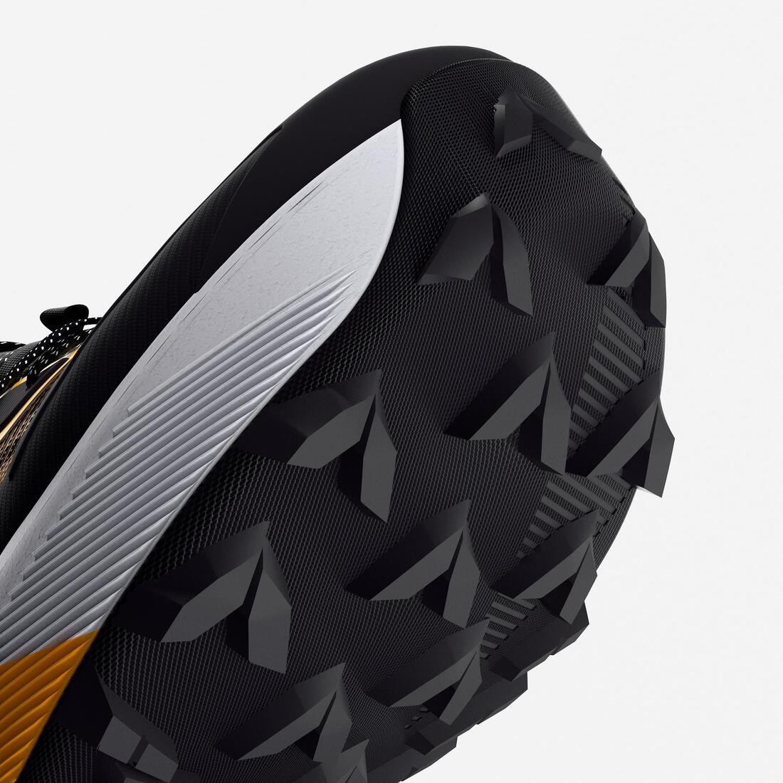 Chaussures de running trail homme, Kiprun kipsummit max, orange et