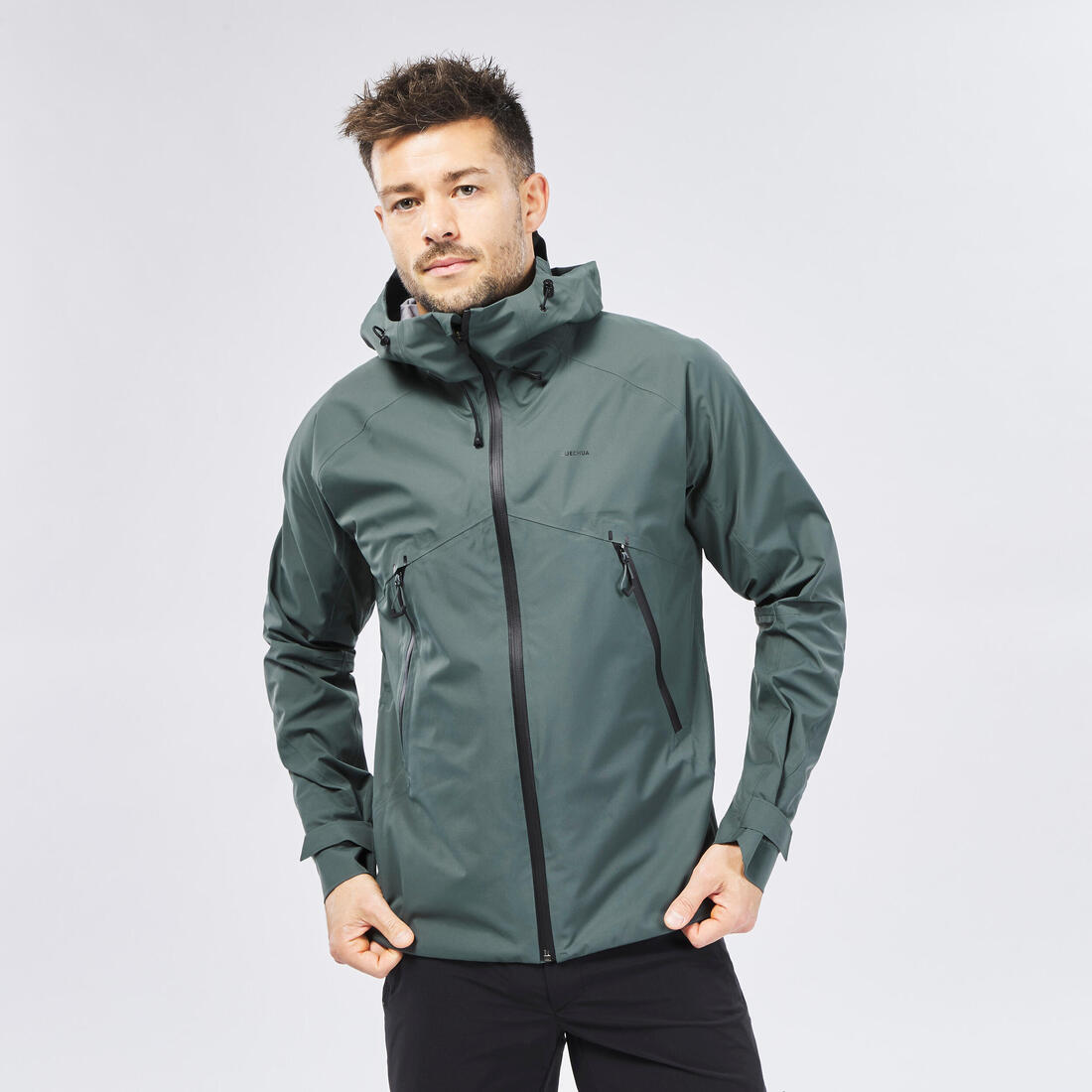 Veste de randonnée montagne imperméable homme, MH500