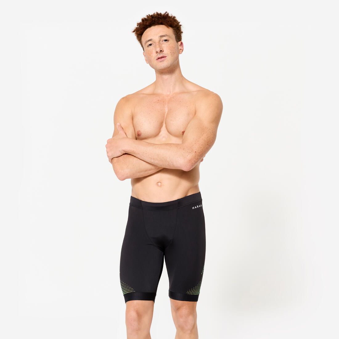 Jammer de Natation - Fiti - Noir - Hexagone
