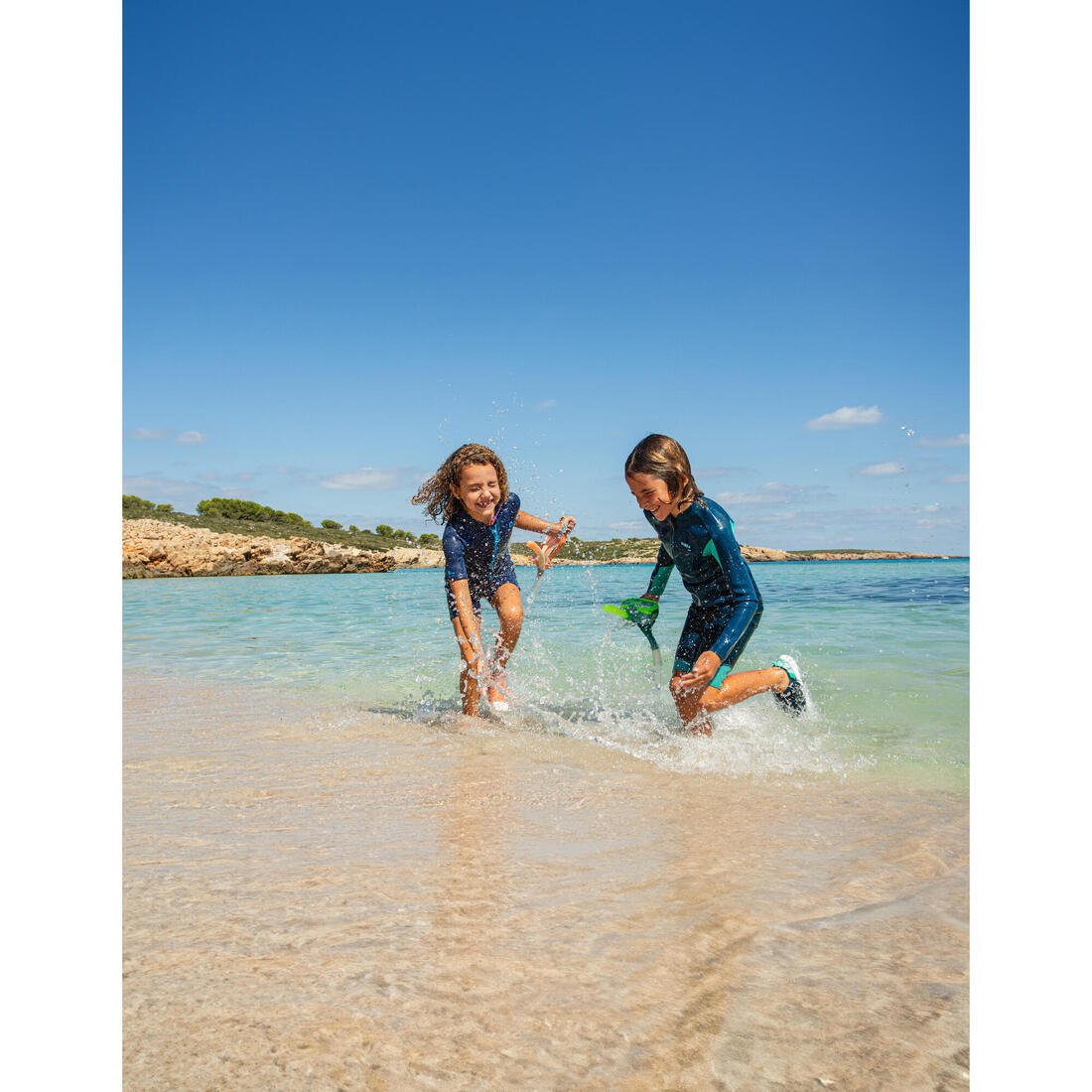Kit plongée Masque et Tuba Snorkeling 100 Valve enfant
