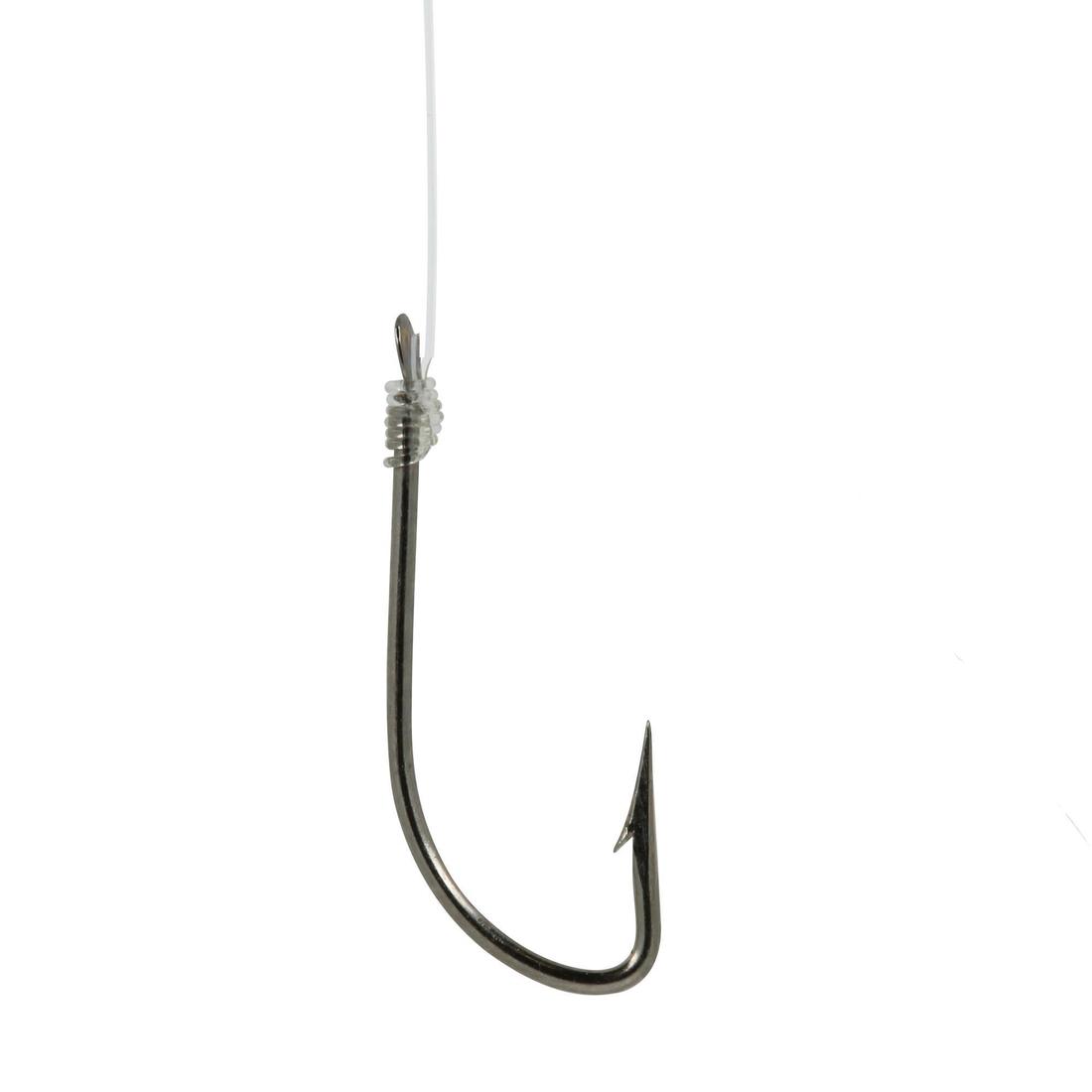 Hameçons montés pêche SN HOOK nickel