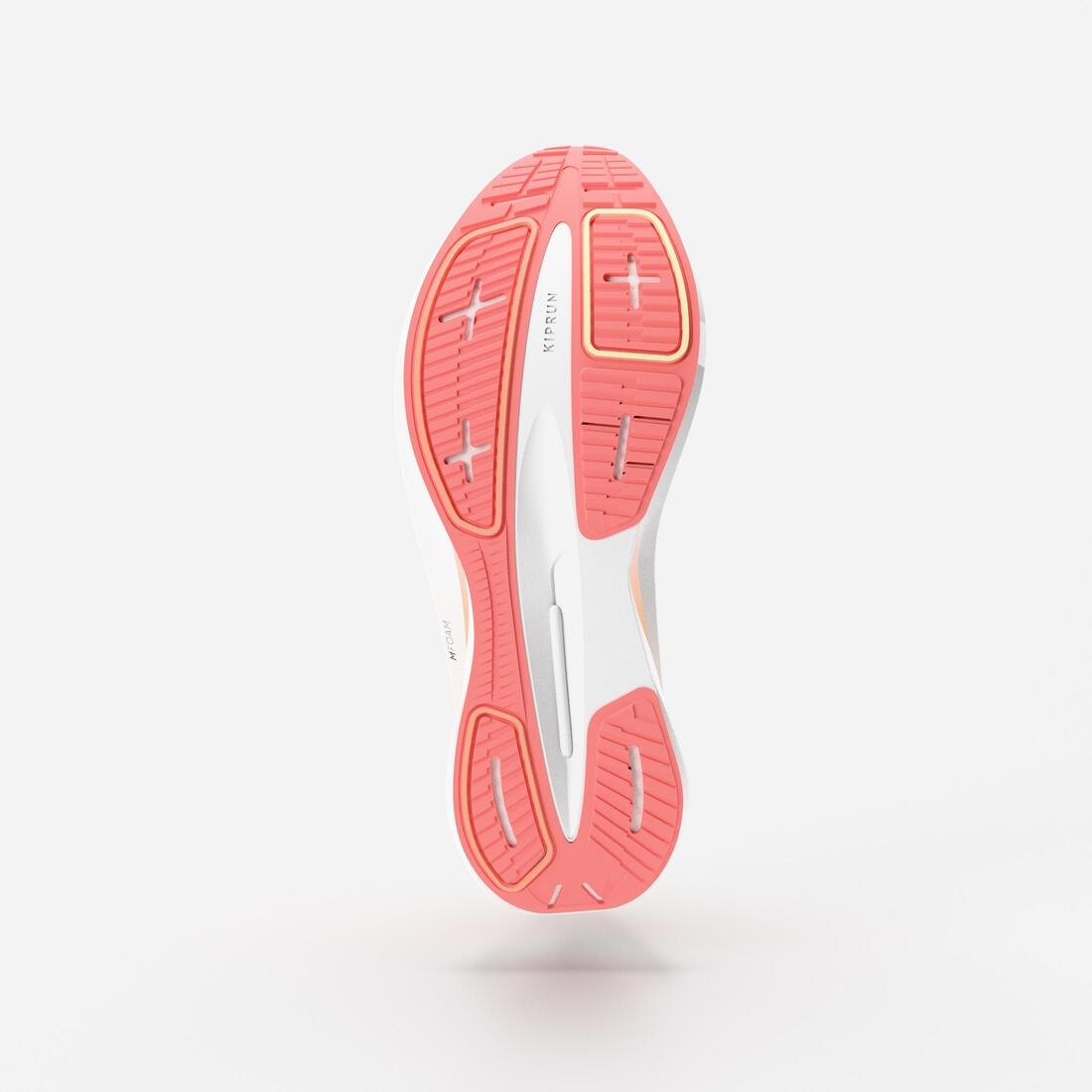 Chaussures de Running Femme, Kiprun Kipcore blanche