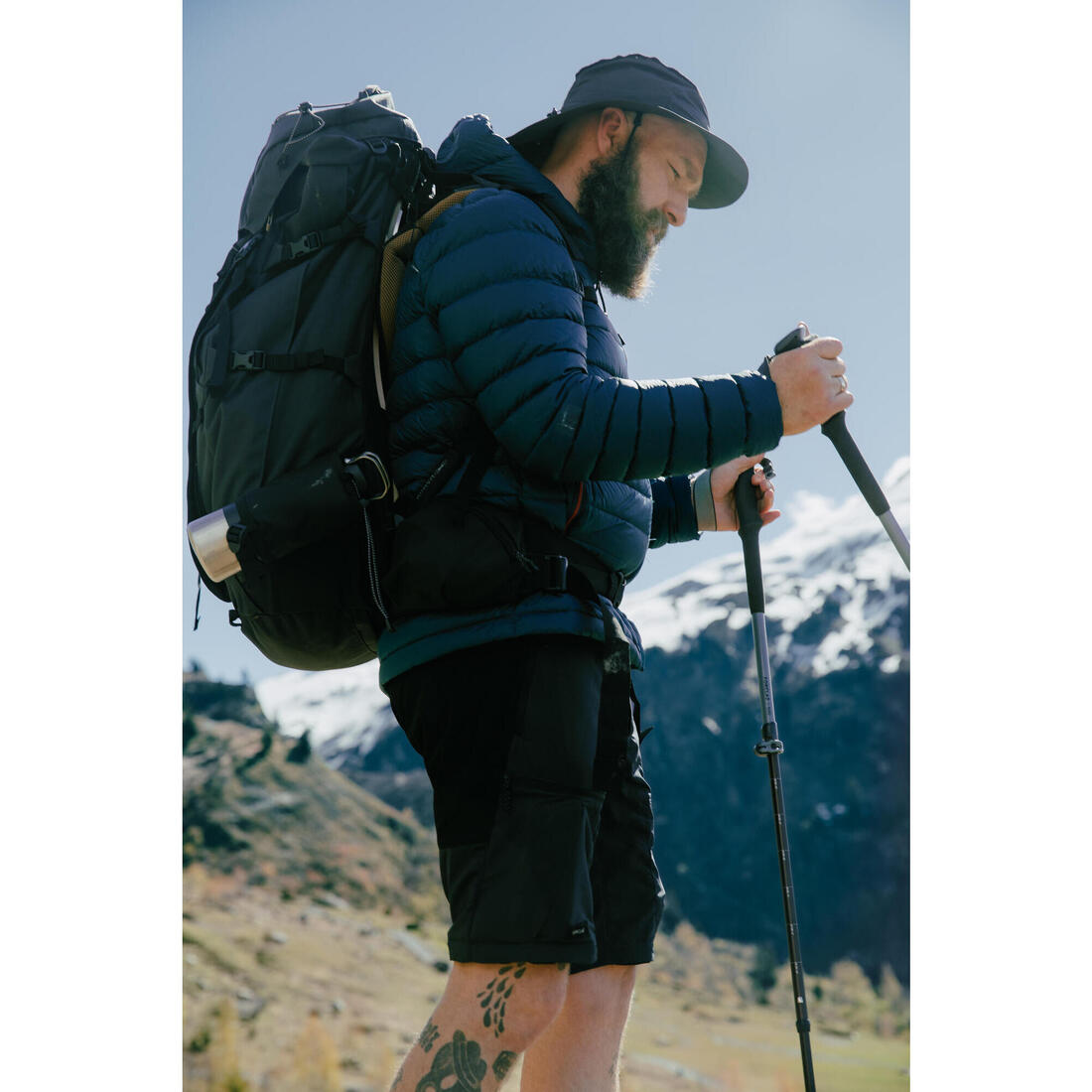 Pantalon de trek montagne résistant homme - mt500