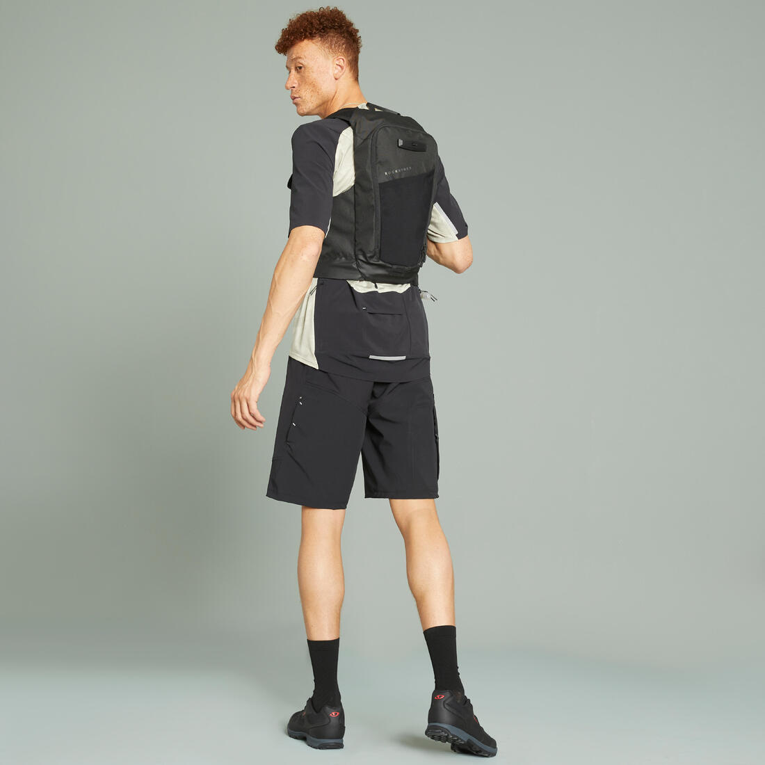 Short 2 en 1 avec sous short VTT Homme, 500