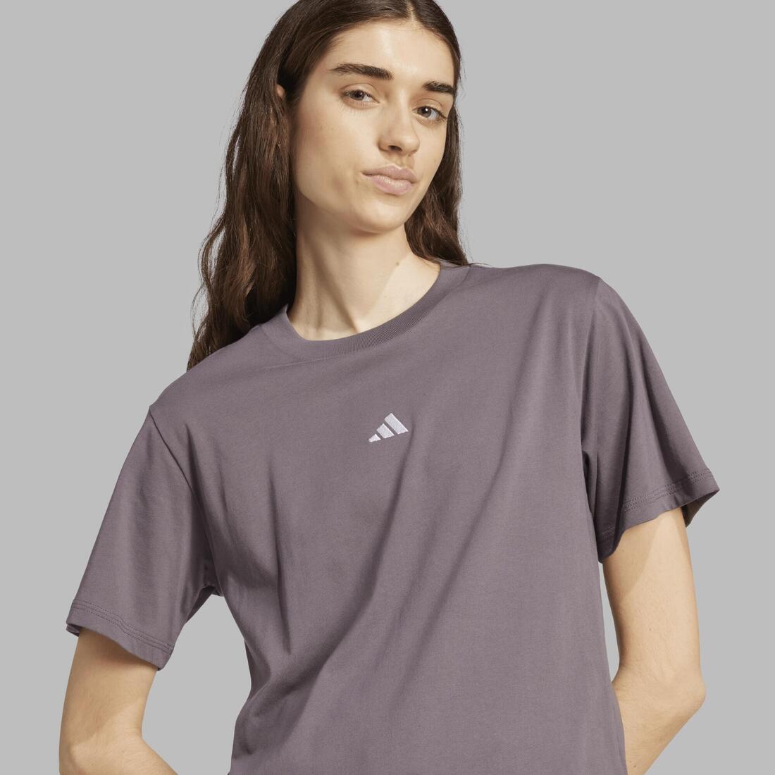 T-shirt de fitness en coton femme