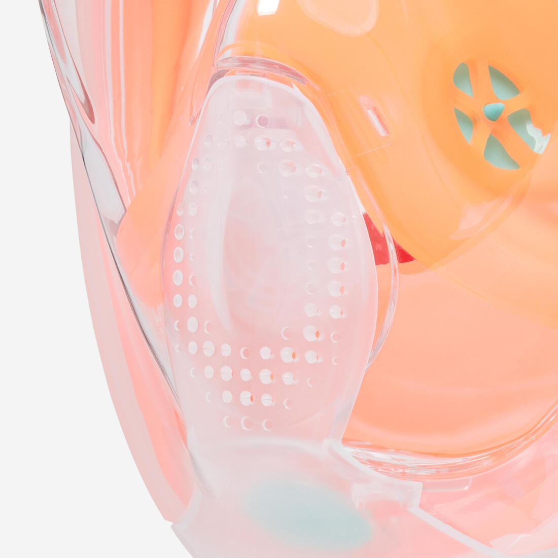 Masque snorkeling surface easybreath + avec valve acoustique > 10 ans - jungl