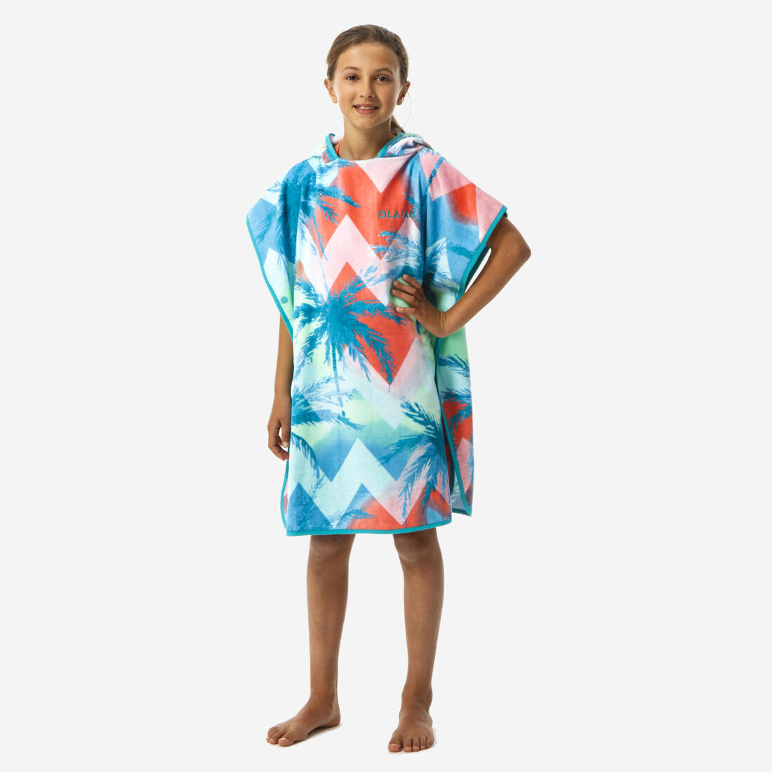 Poncho surf 500 junior (110 à 135 cm) surfy