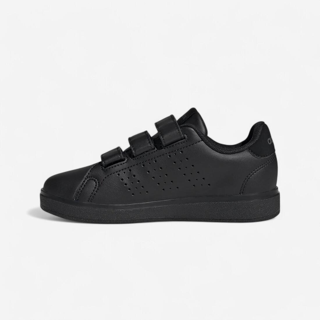Chaussure adidas ADVANTAGE scratch enfant - noir
