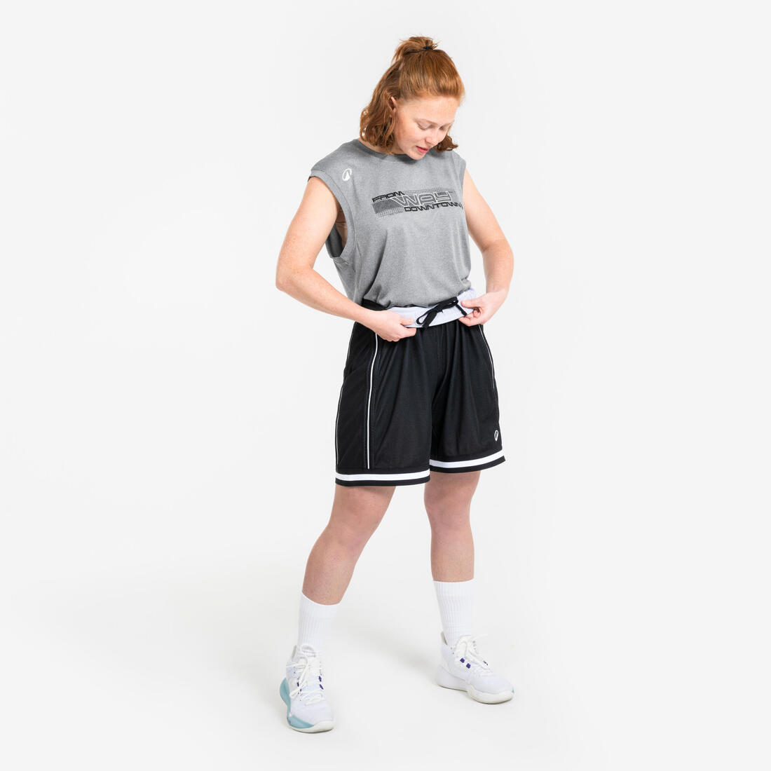 MAILLOT DE BASKETBALL SANS MANCHE HOMME/FEMME - TS500