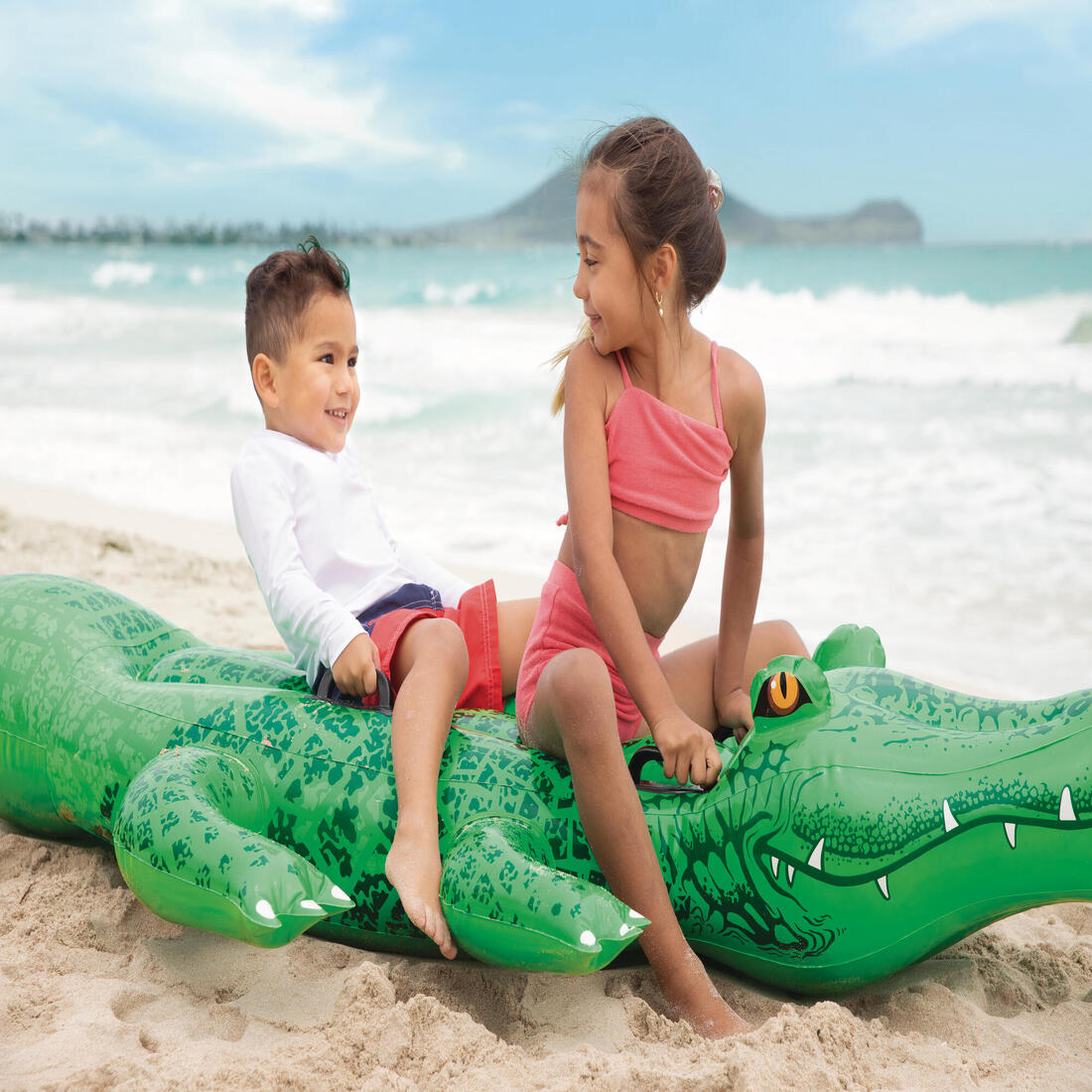 grand crocodile a chevaucher