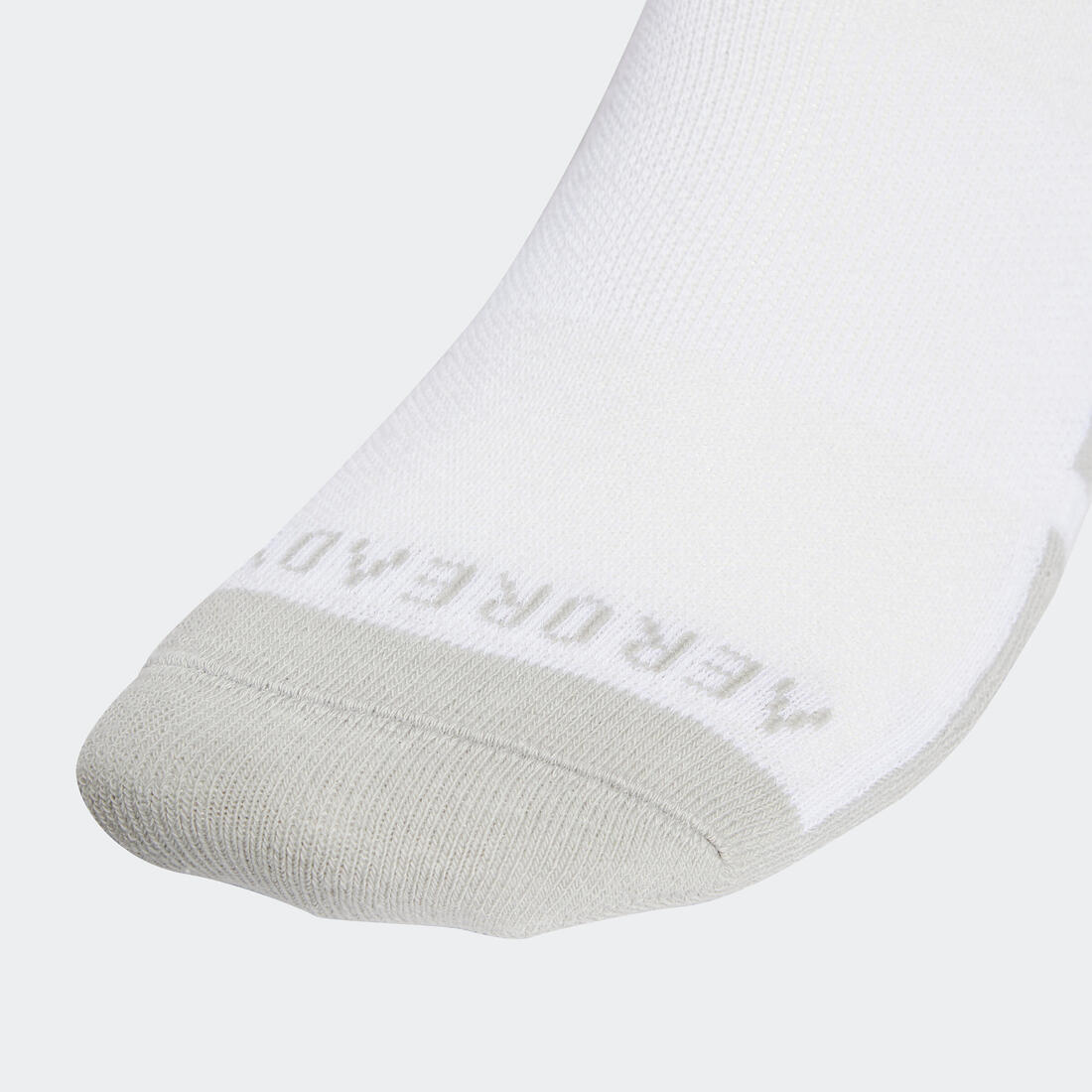 Chaussettes basses 3 bandes Adidas - blanc