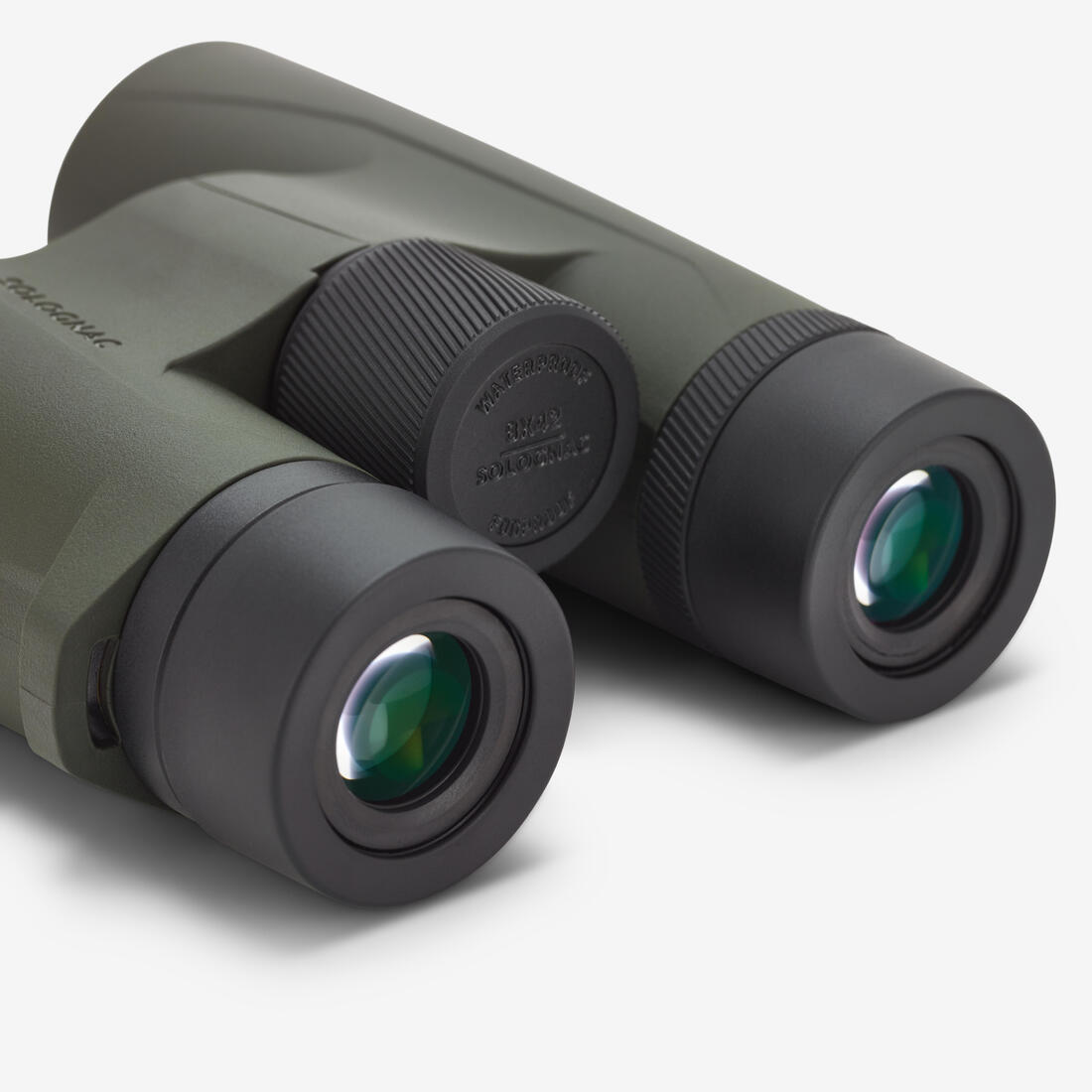 Jumelles chasse kaki étanches 500 8x42