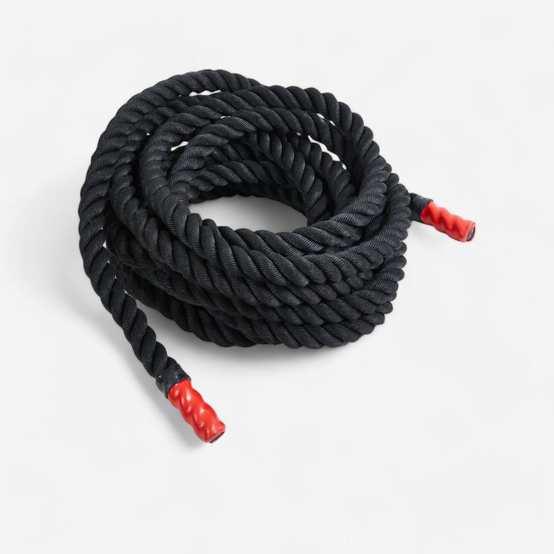 Corde ondulatoire de cross training 12 m - Battle rope