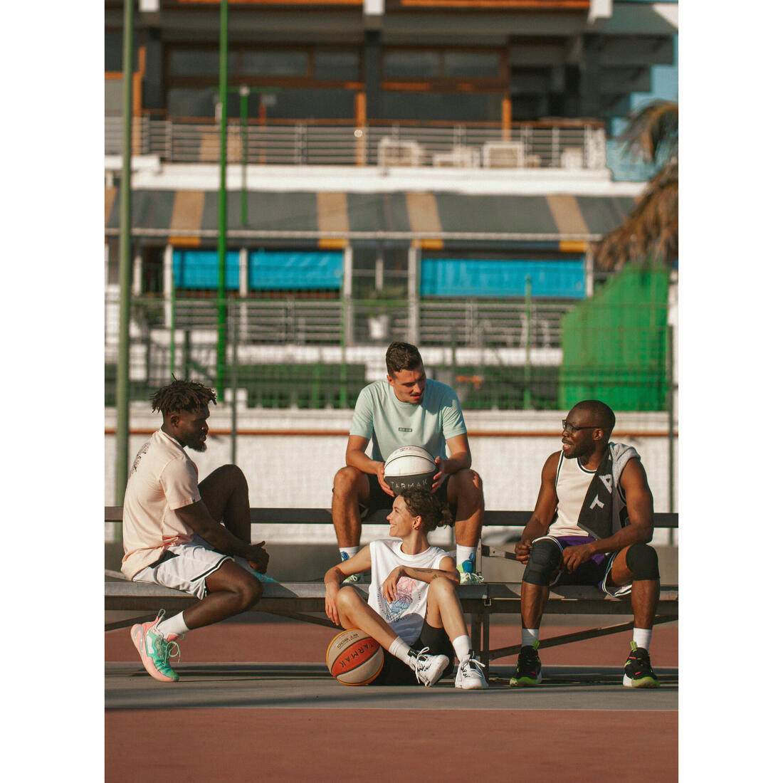 Ballon de basket adulte bt500 grip taille 7