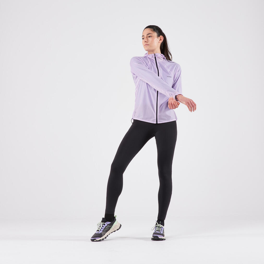 Veste coupe vent de running & trail running Femme - KIPRUN Run 900 Wind