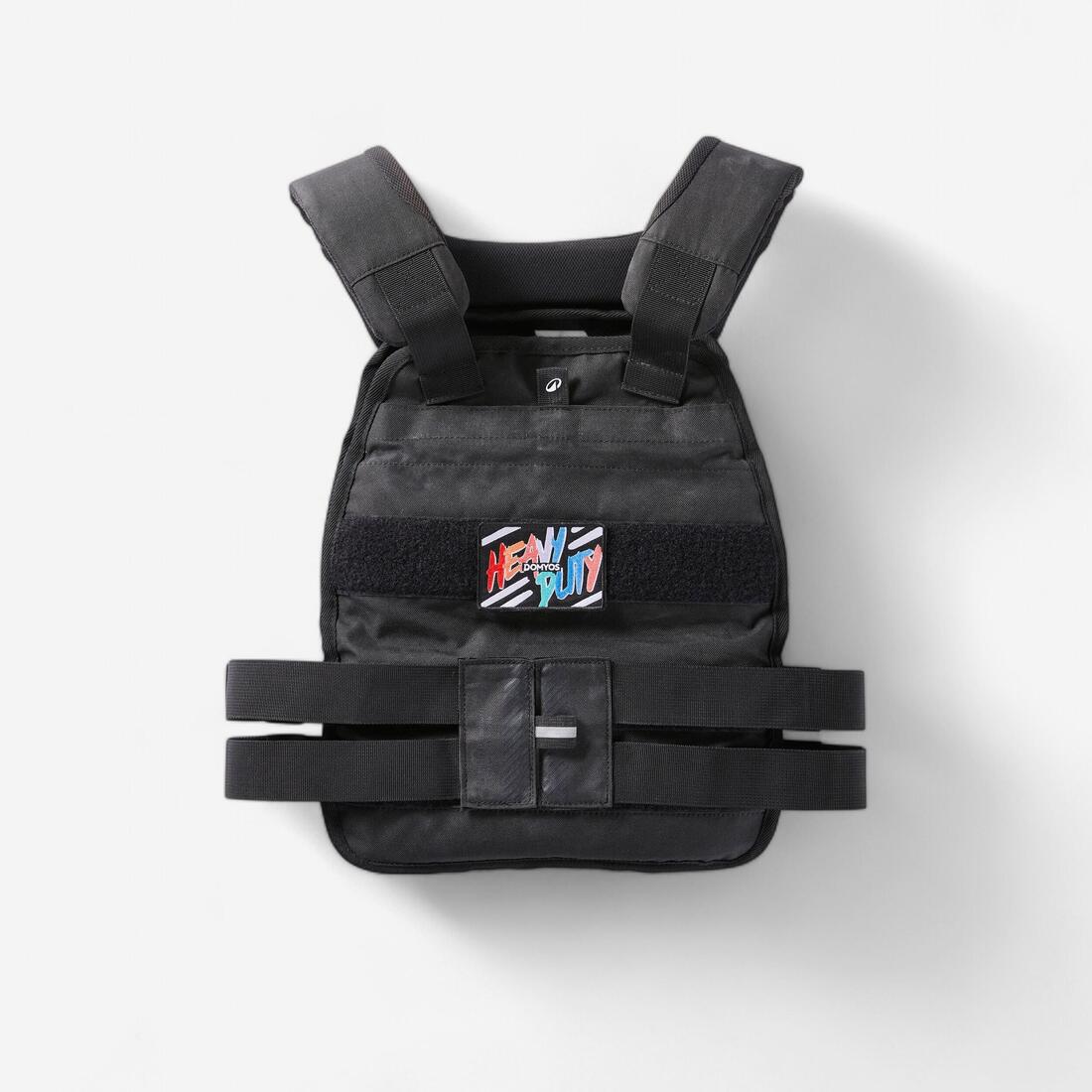Gilet lesté de musculation ajustable de 6 à 10kg