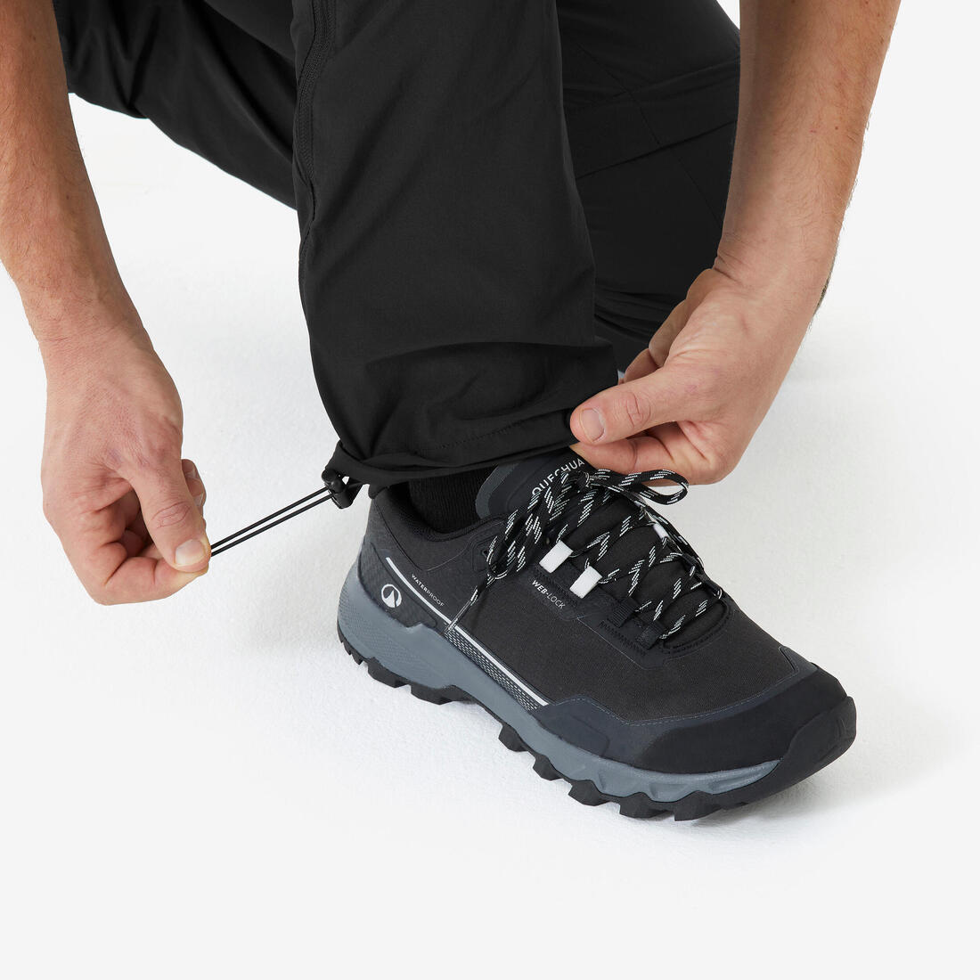 Pantalon modulable de randonnée homme, MH500