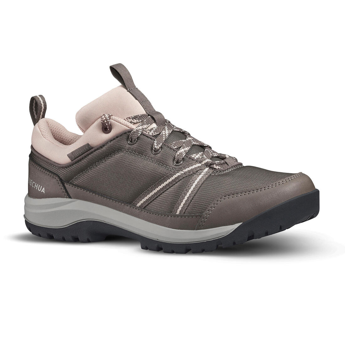 Chaussures de randonnée imperméables- NH100 basse WP - Femme – marron ardoise