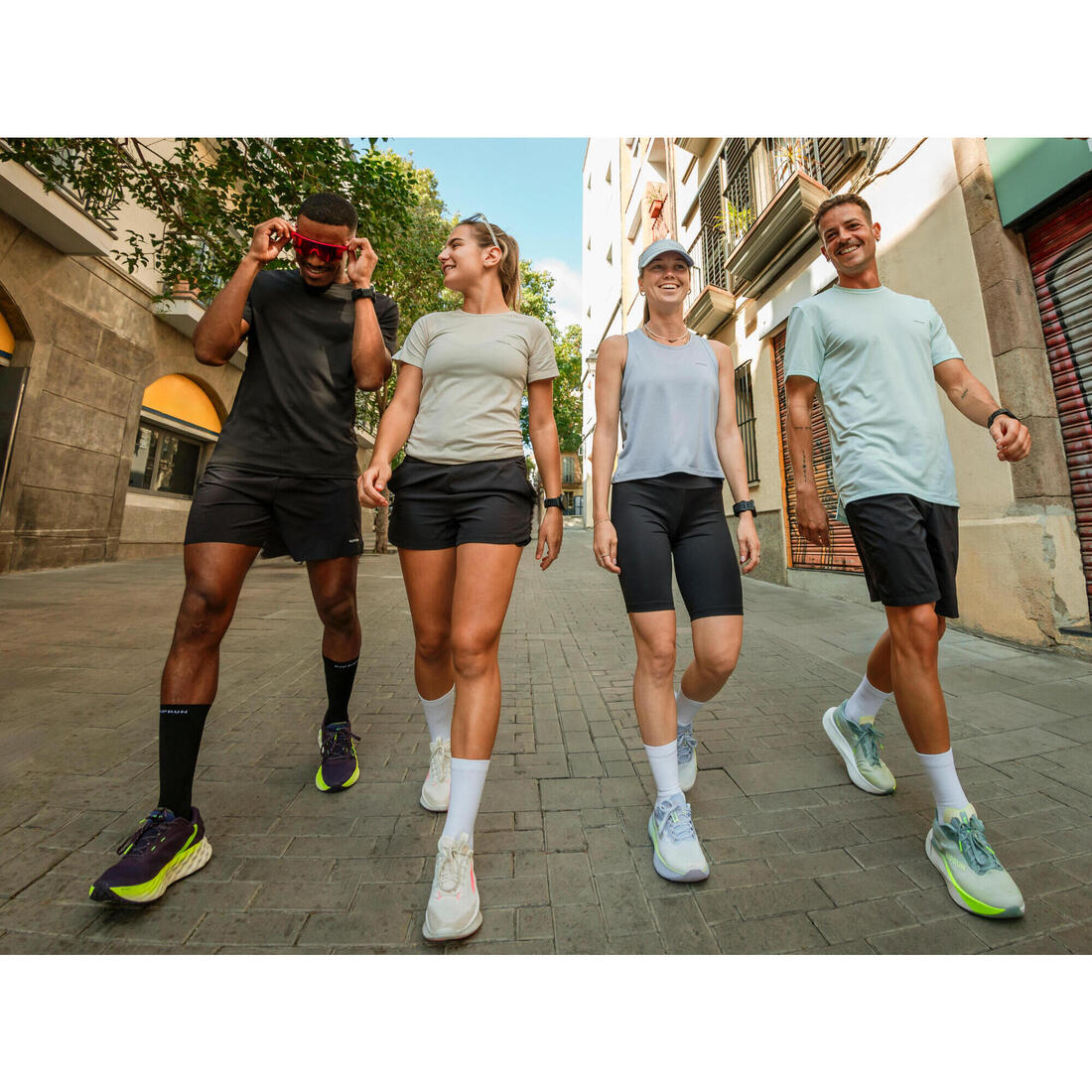 T-shirt running & trail sans couture femme - kiprun run 500 confort slim