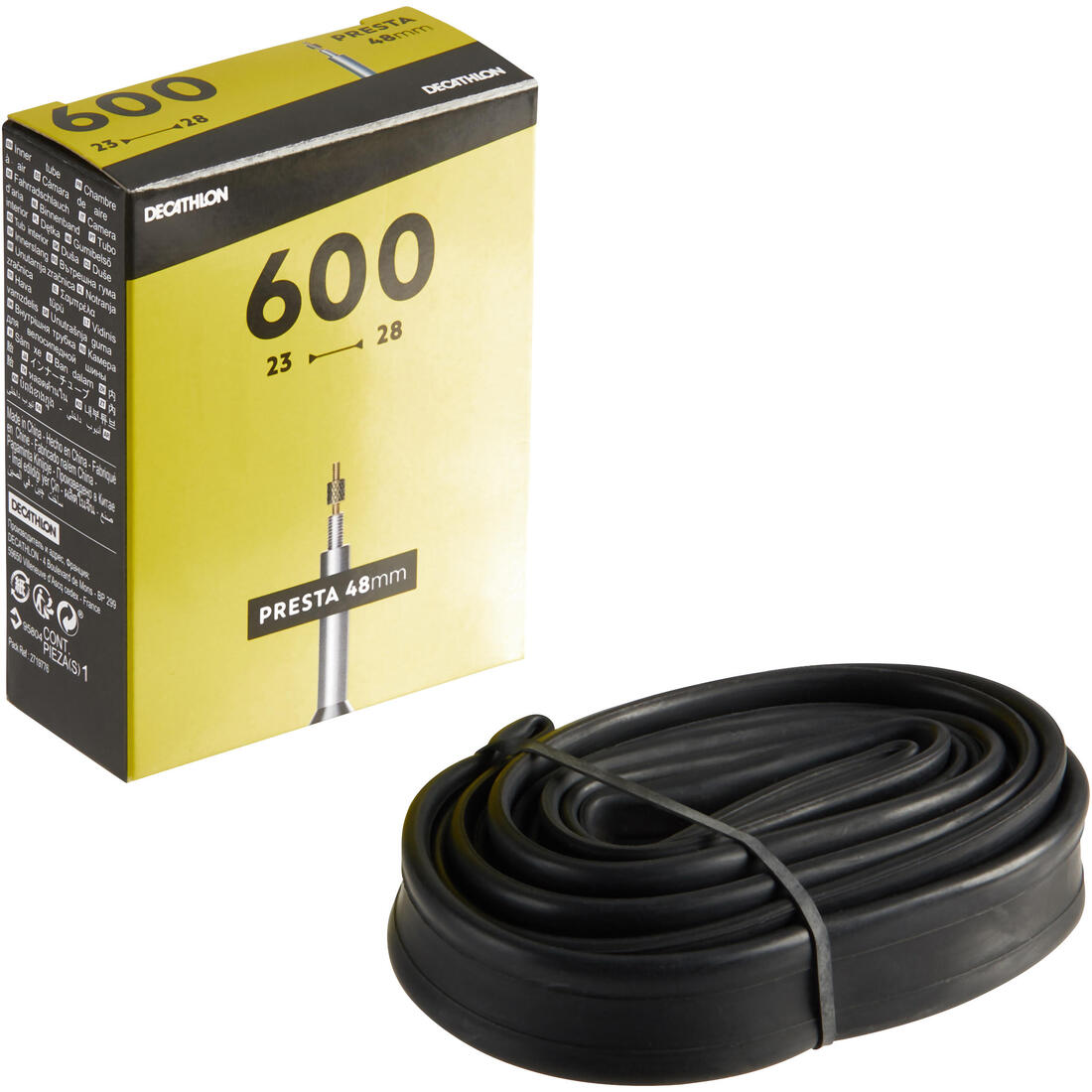 CHAMBRE A AIR 600x23/28 PRESTA VALVE 48MM