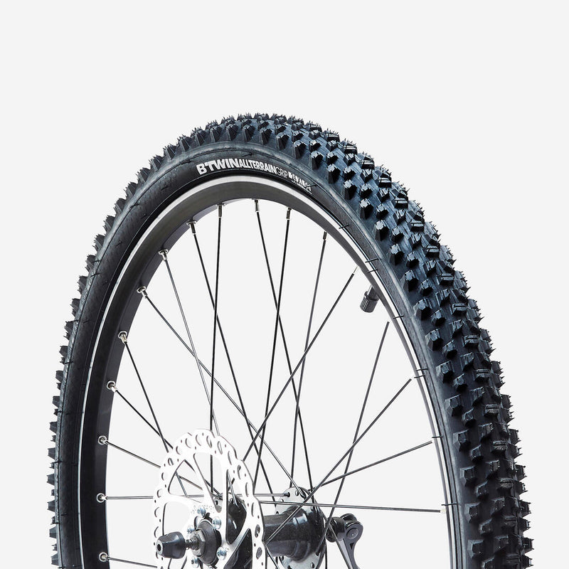 Pneu velo enfant vtt skinwall 24x1.95 tringles rigides / etrto 47-507