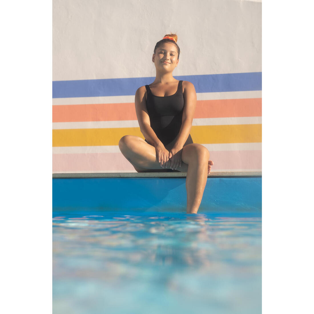 Maillot de bain 1 pièce femme heva u noir