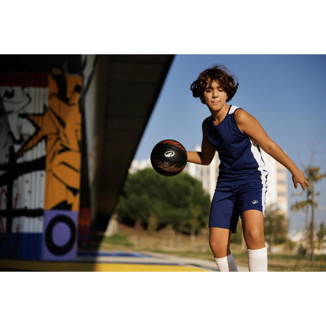 Maillot de basket enfant, Tank 100