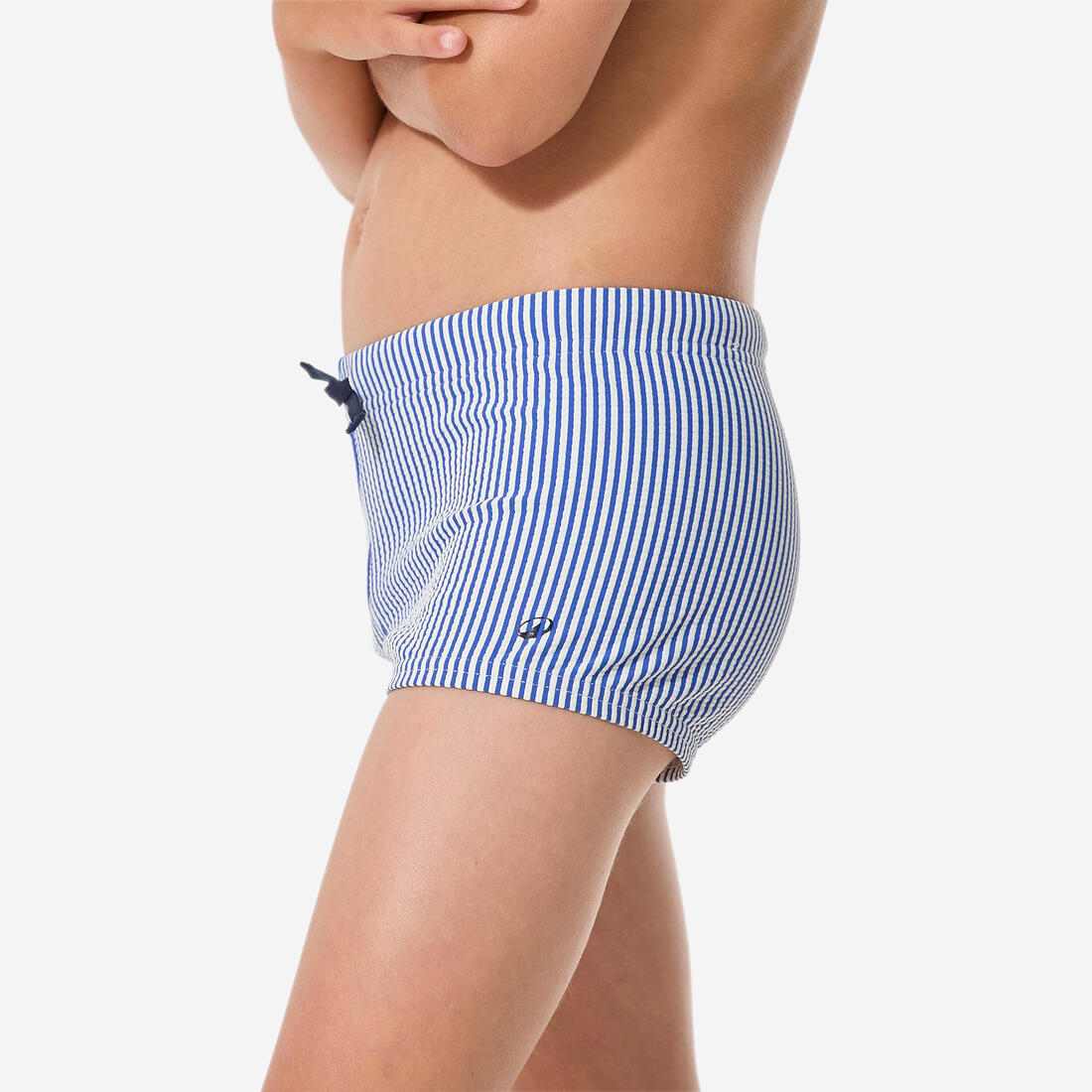 Boxer de bain natation texturé Garçon enfant, Fiti rayé