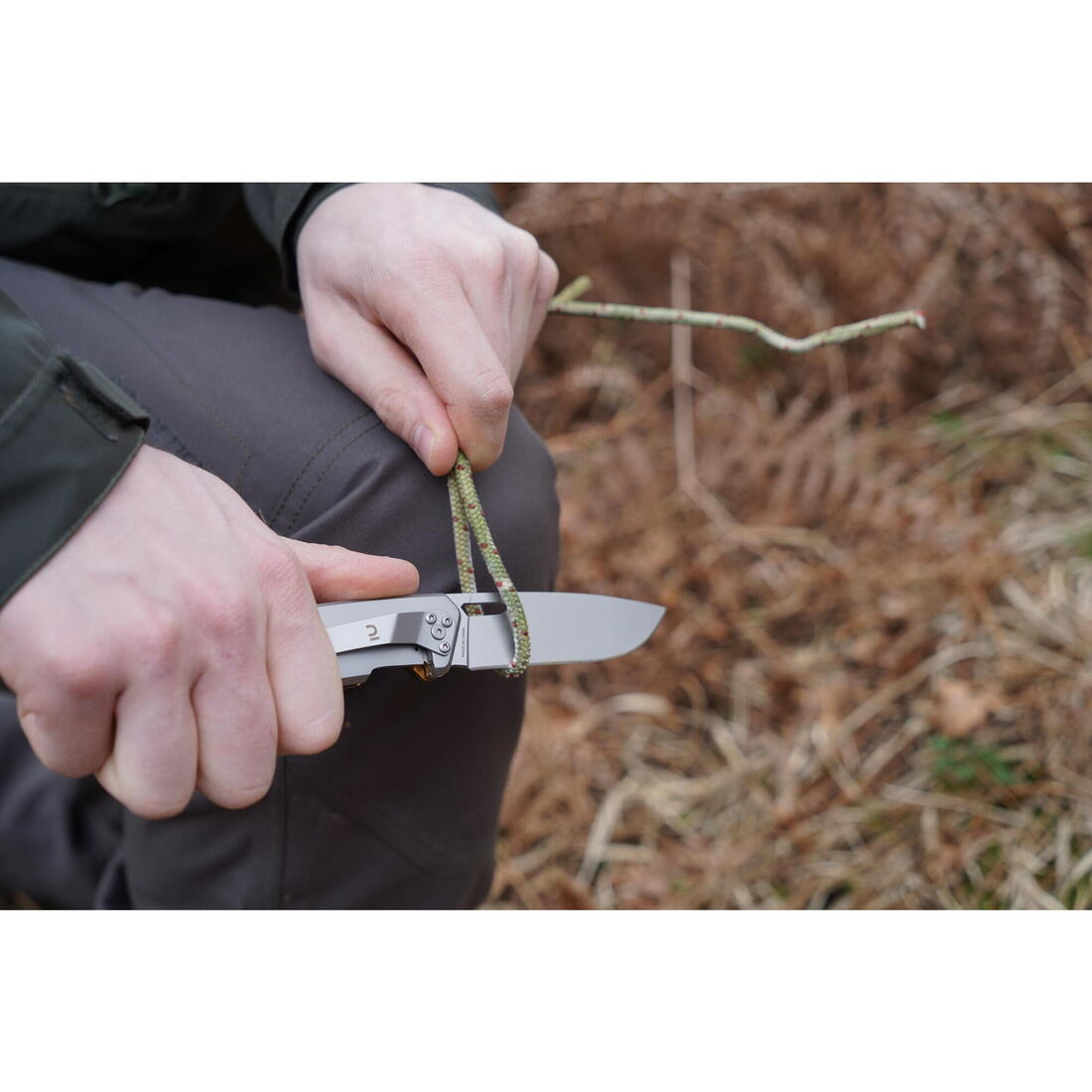 Couteau Chasse Pliant 8,5cm  Grip V2 Axis 85