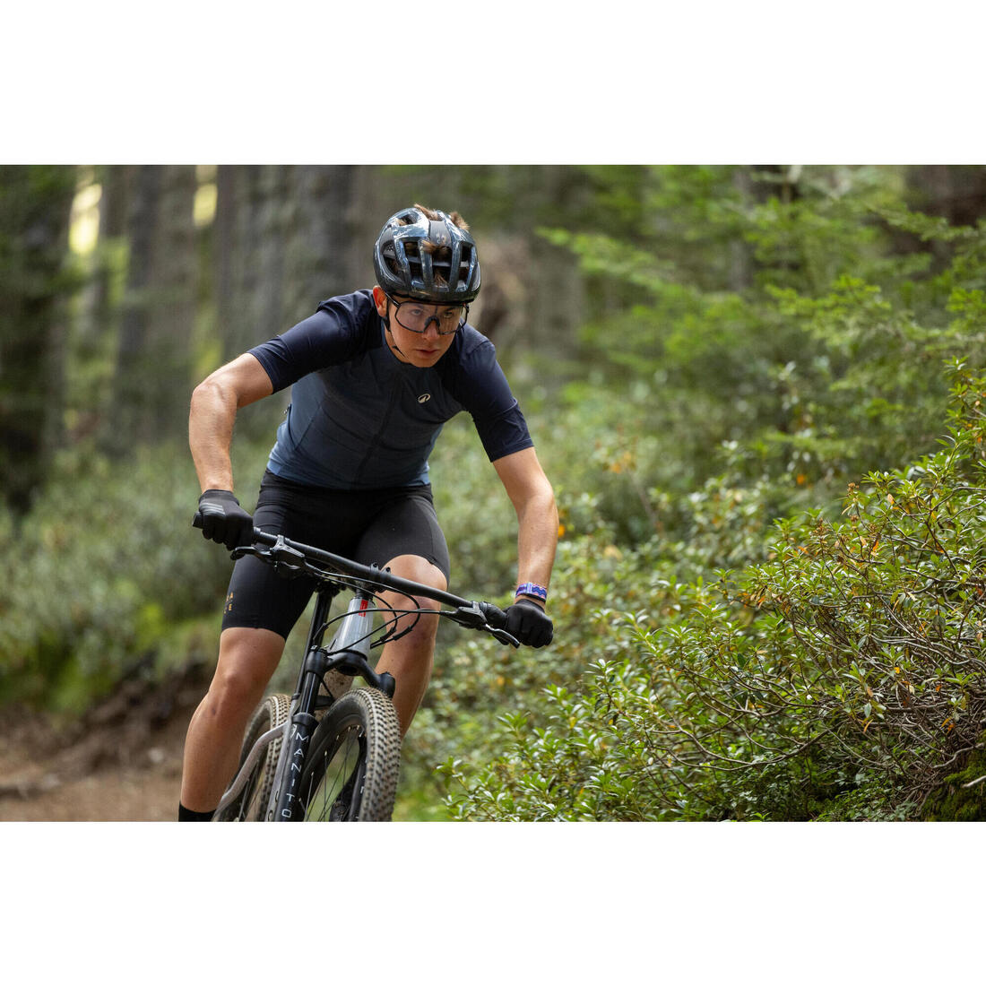 Gants de vélo VTT respirants, 100
