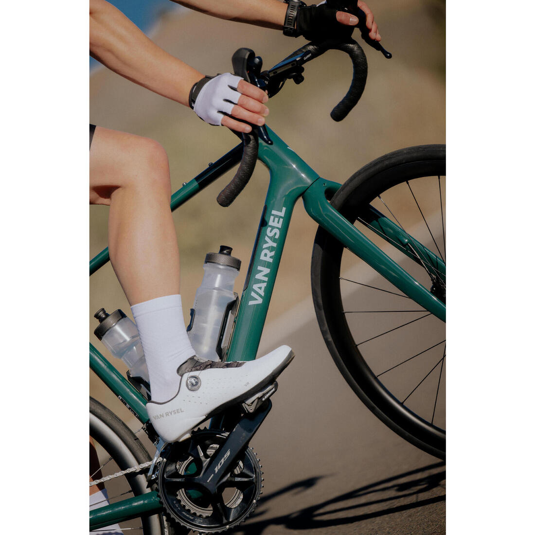 Porte-bidon vélo avec entrée latérale