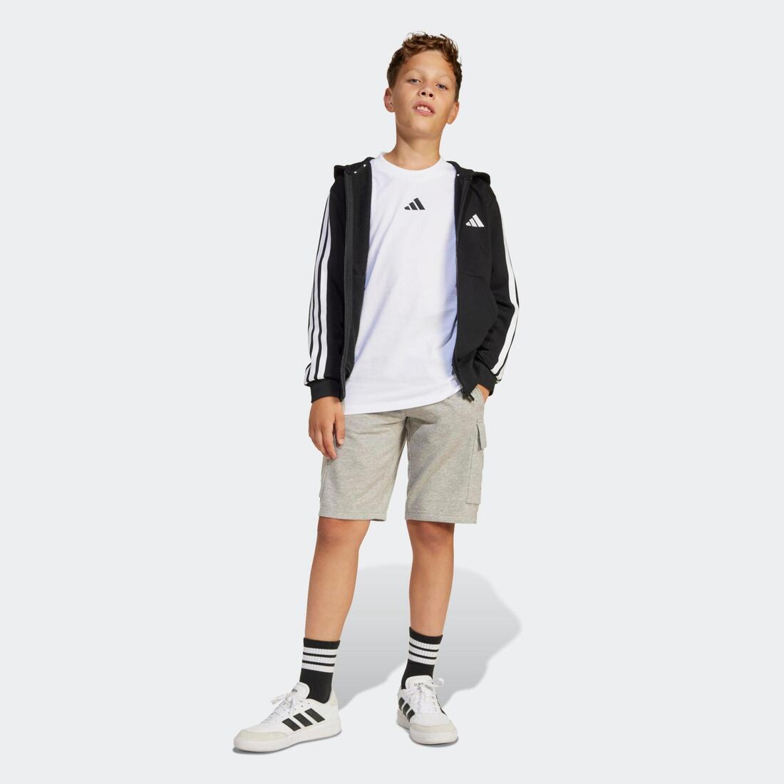 Veste à capuche enfant, noire