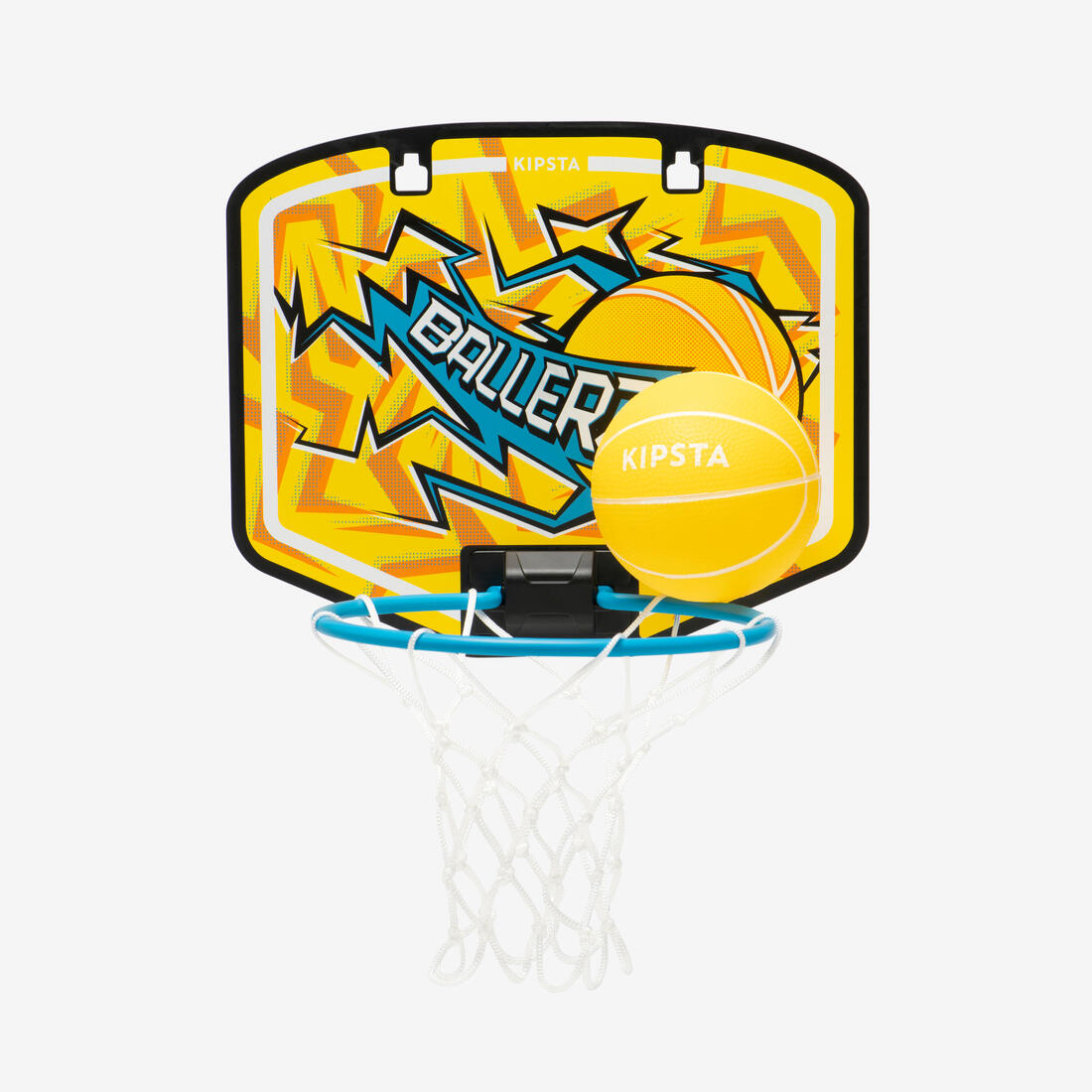 Mini panier de basket - sk100 noir or – -