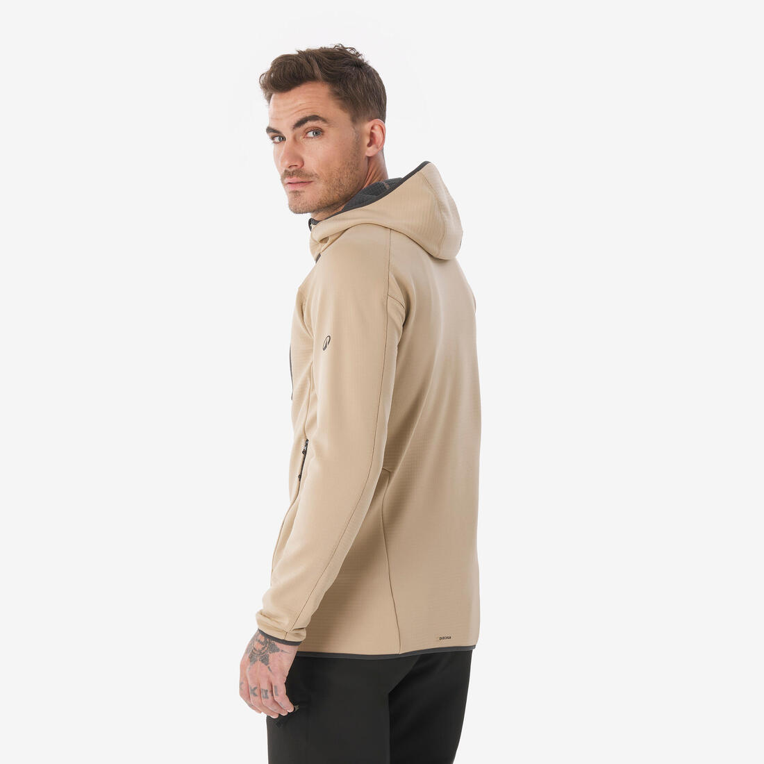 Polaire de randonnée montagne homme, MH500 full zip