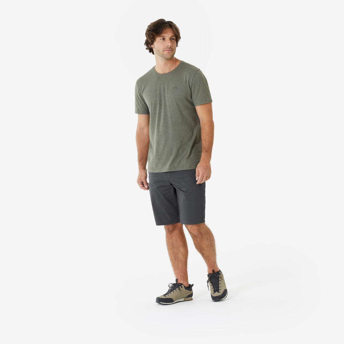 Short de randonnée homme, NH500 Regular