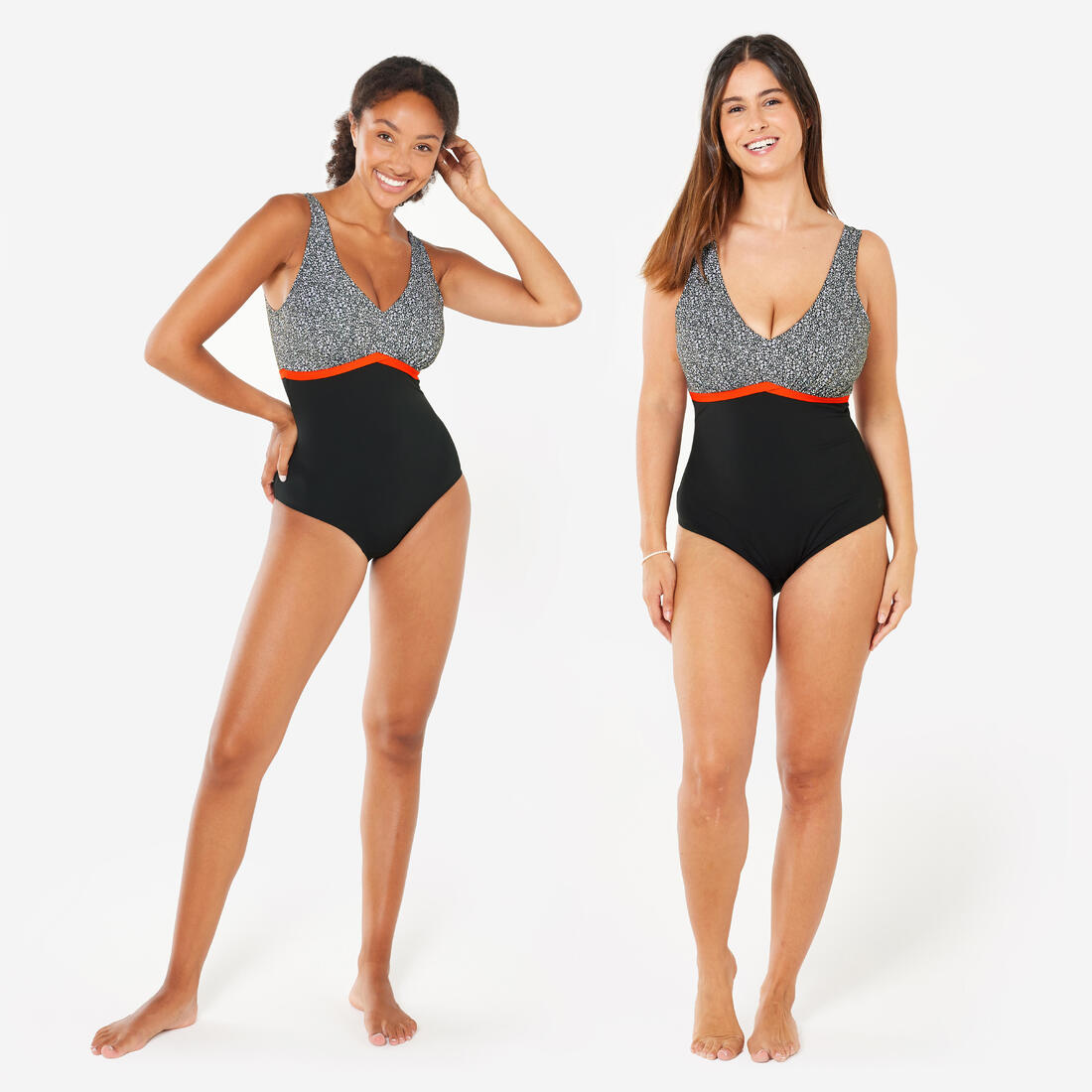 Maillot de bain 1 pièce aquafitness Femme - Rosy