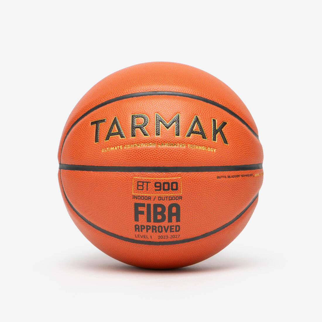 Ballon de basket BT900 taille 6, homologué FIBA pour fille, garçon et femme