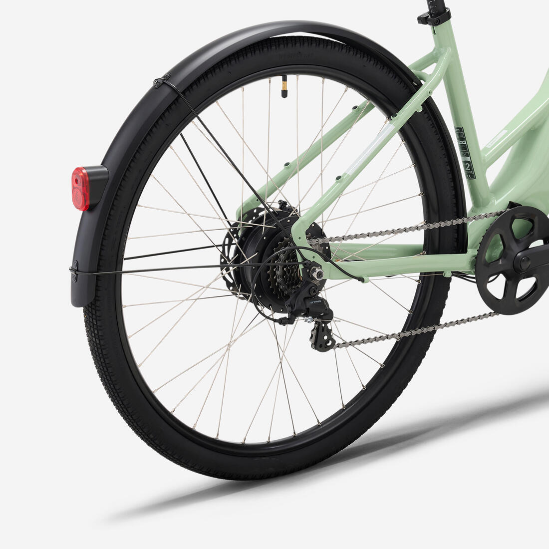 Vélo tout chemin électrique cadre bas, e-actv 100