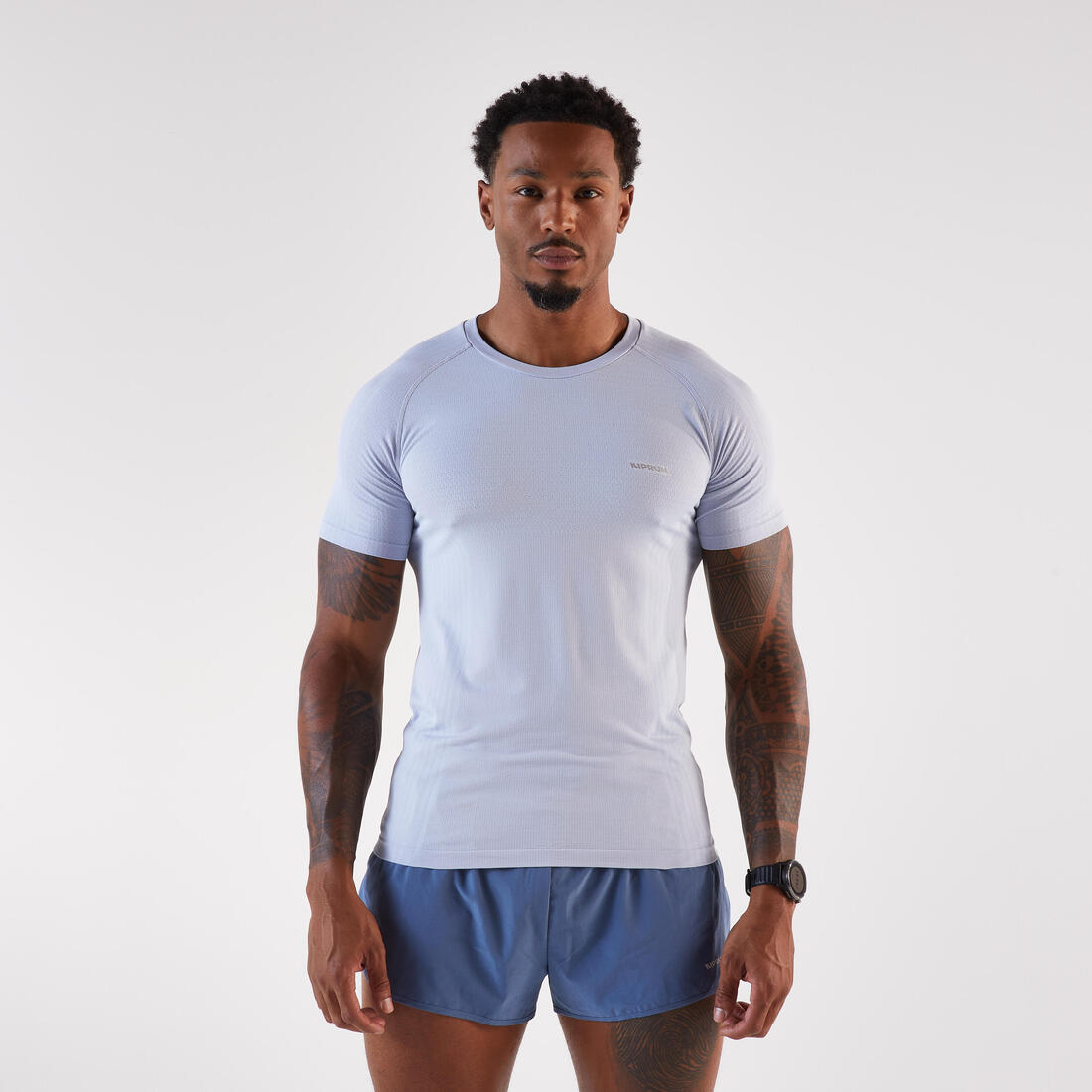 T-SHIRT DE RUNNING 500 CONFORT SLIM SANS COUTURES