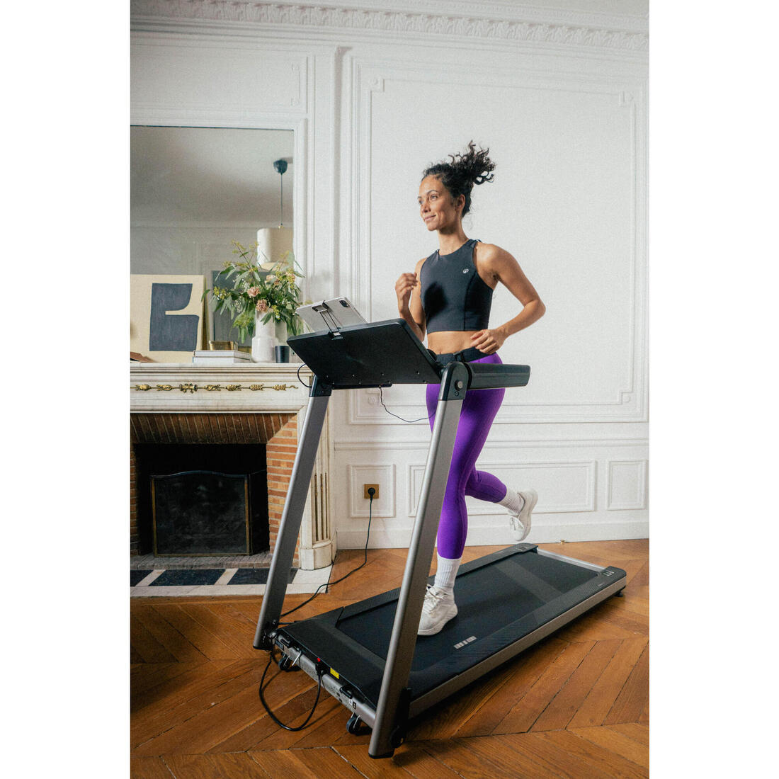 Tapis de course 14km/h et compact, Run100 édition limitée Milor