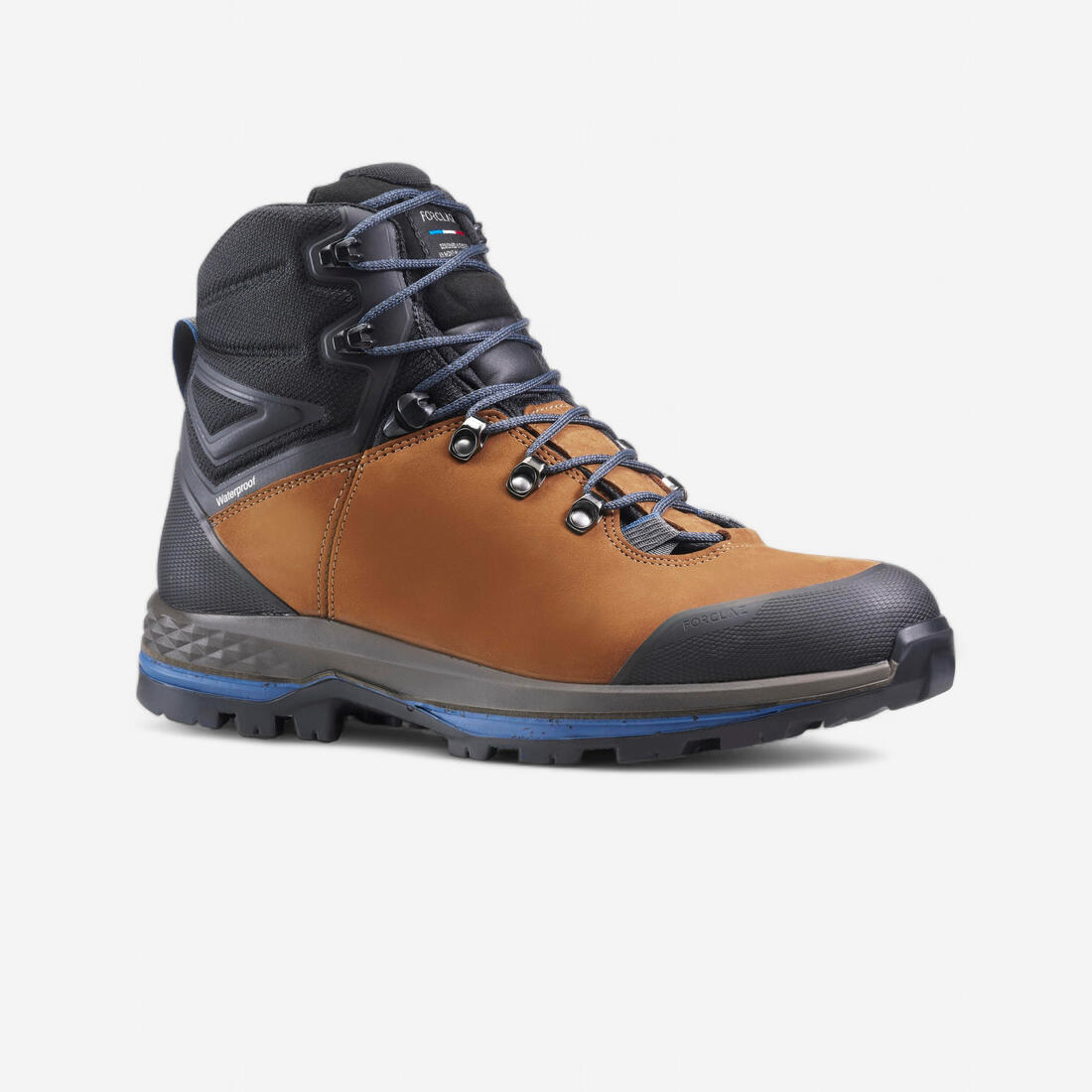 Chaussures trekking cuir imperméables - mt00 hyb- homme haute