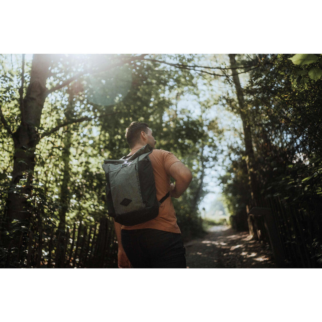 Sac à dos de randonnée 23L, NH500 Escape Rolltop