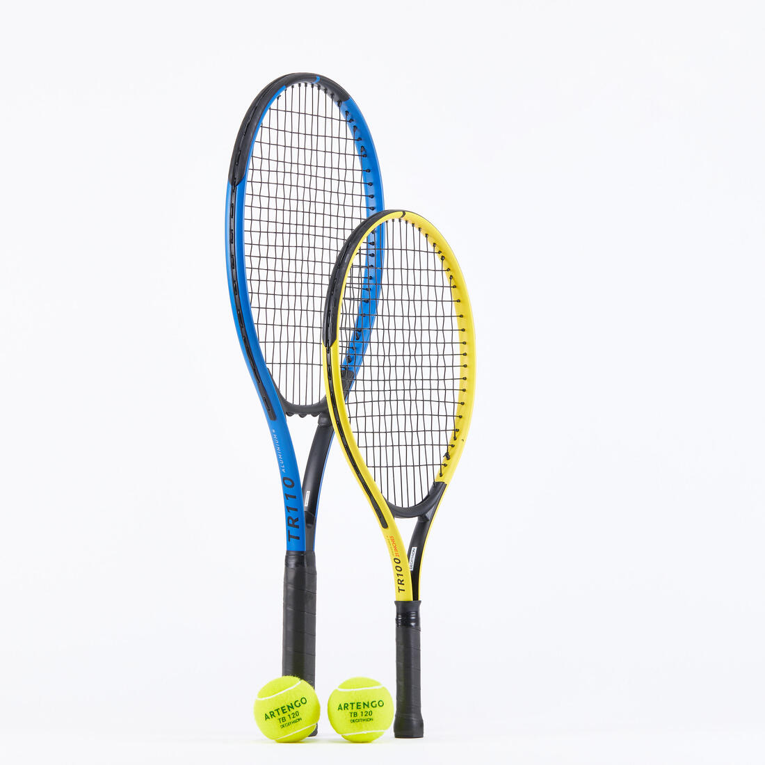 SET TENNIS FAMILY DUO 2 RAQUETTES 2 BALLES 1 HOUSSE