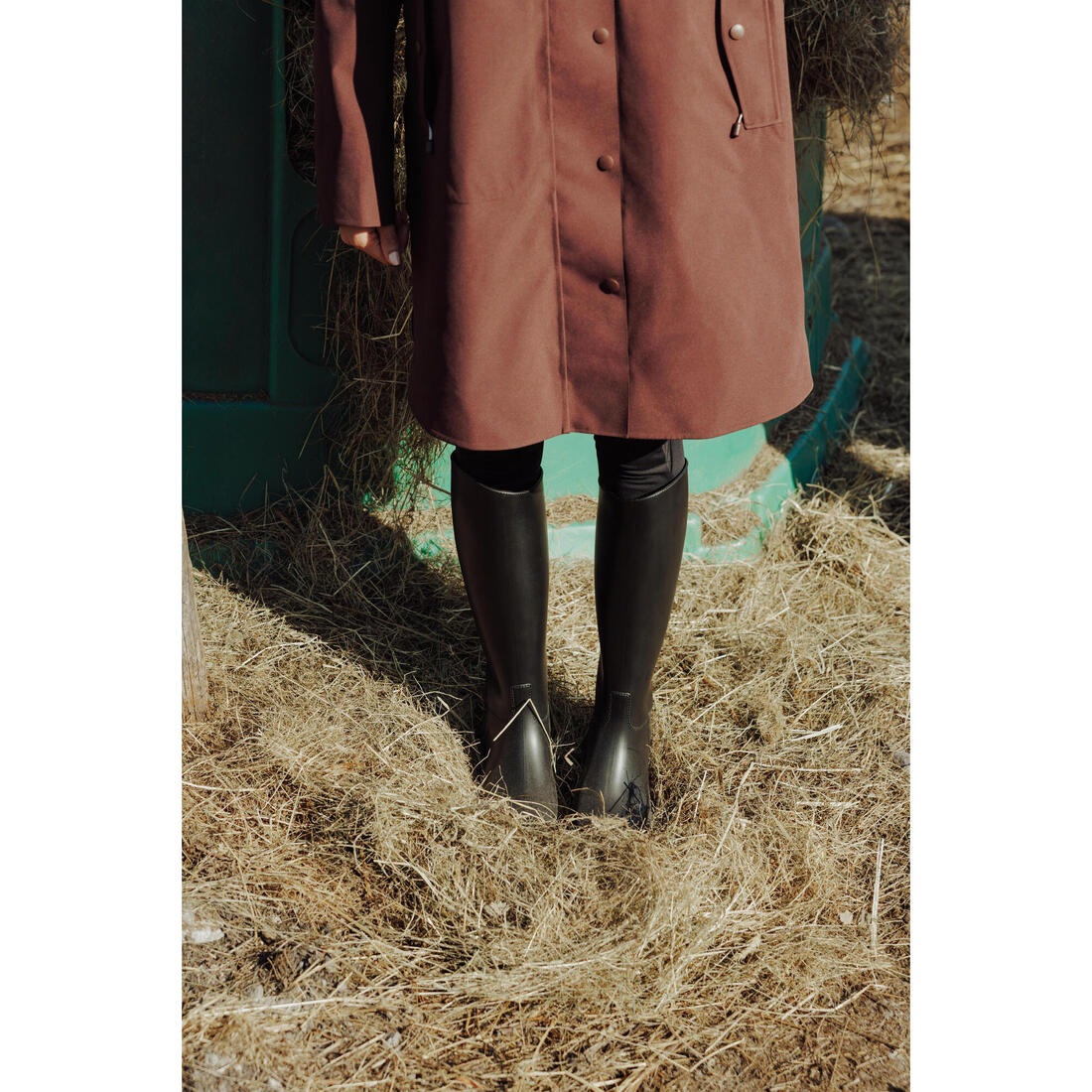 Bottes équitation adulte - 100 noir