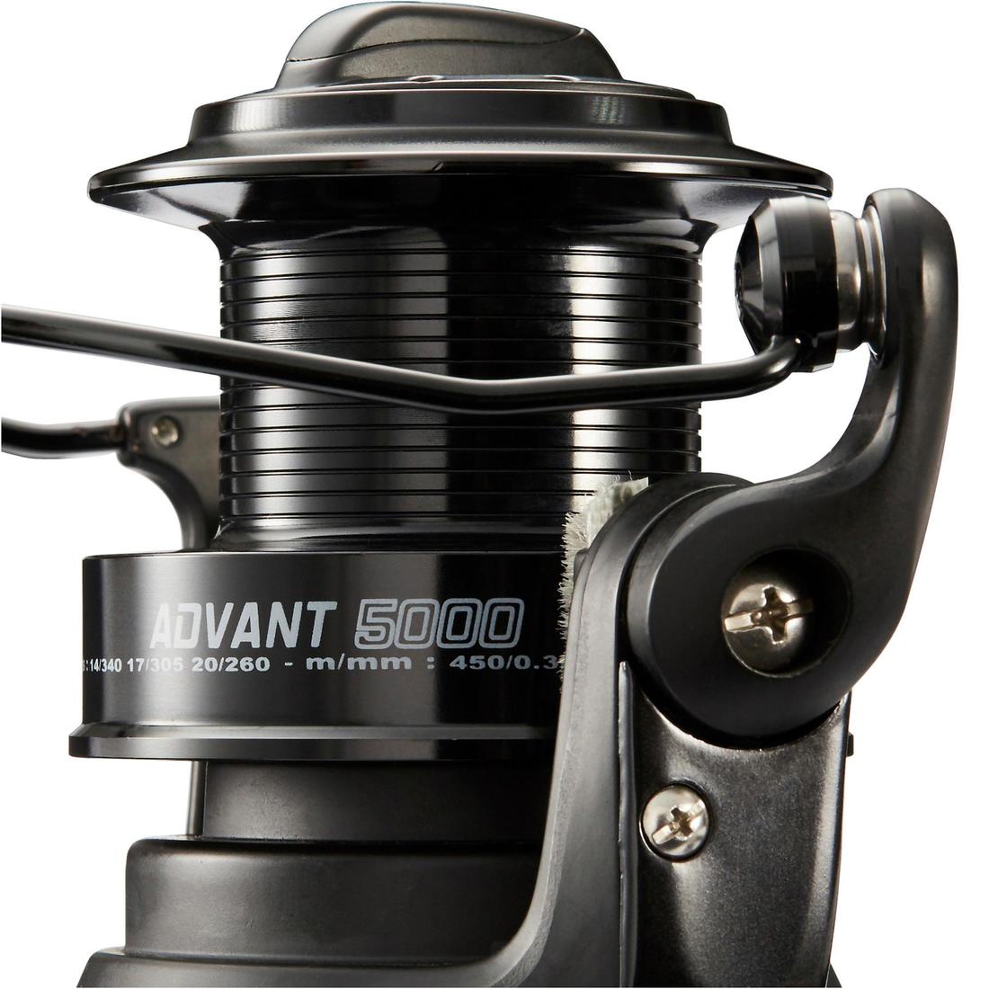 Moulinet de pêche Long cast ADVANT POWER 5000 BLACK