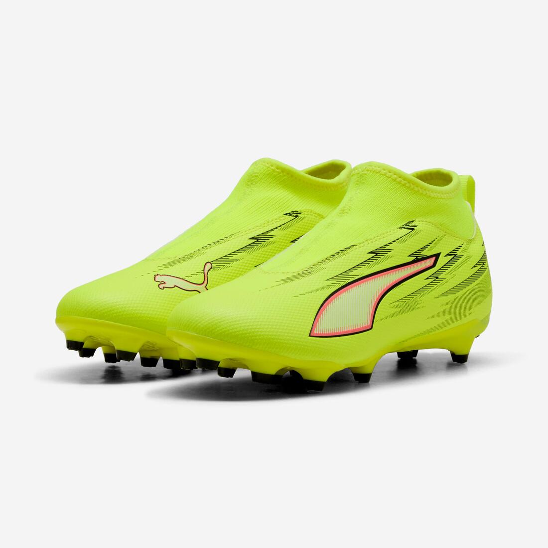 Chaussure ULTRA 6 MATCH Laceless FG/AG Enfant Jaune