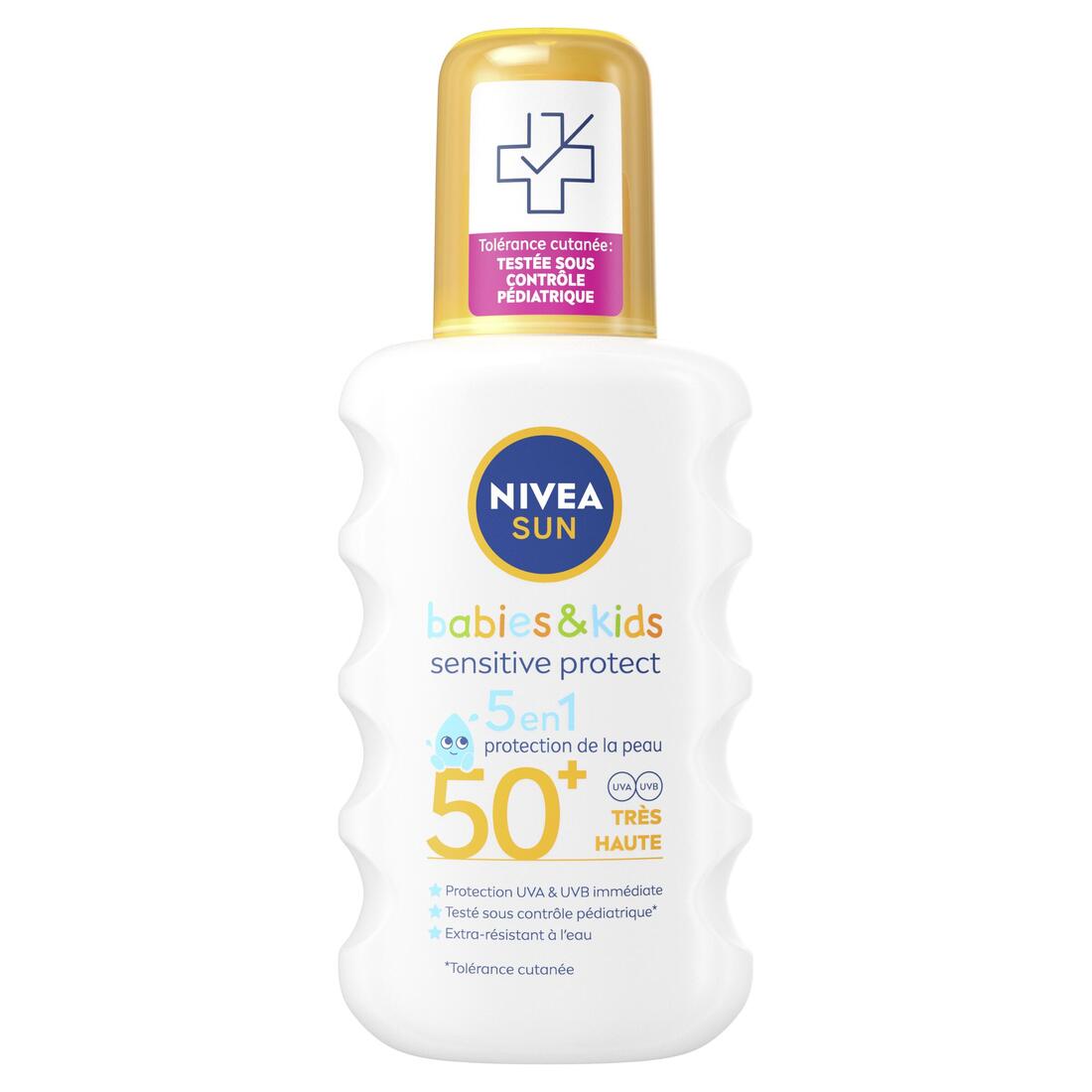 Spray solaire bébé et enfant SPF 50+, Protect & Play 200ml