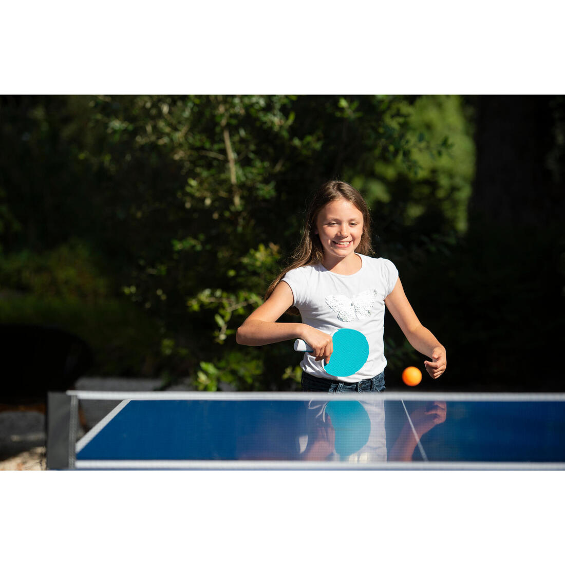 TABLE DE PING PONG EXTERIEUR PPT 130 BLEUE