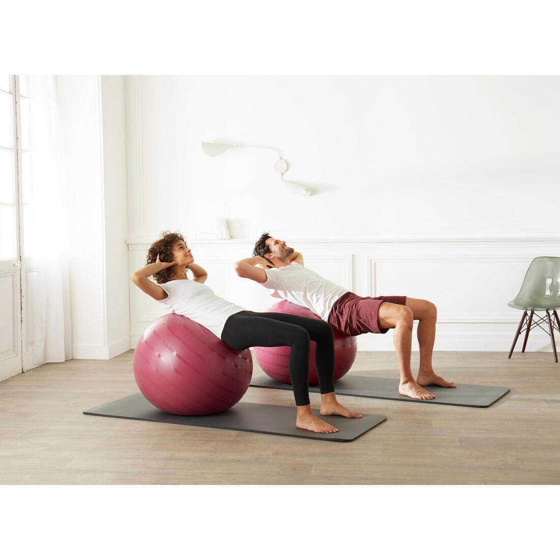 Gym ball taille 2 résistant 65 cm