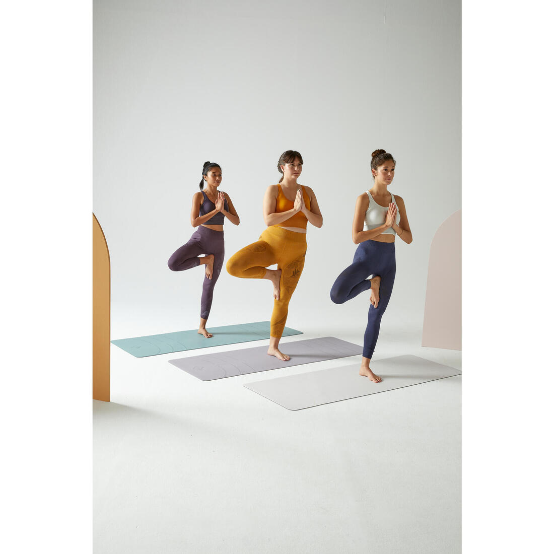 LEGGING 7/8 YOGA DYN SANS COUTURES CHINE